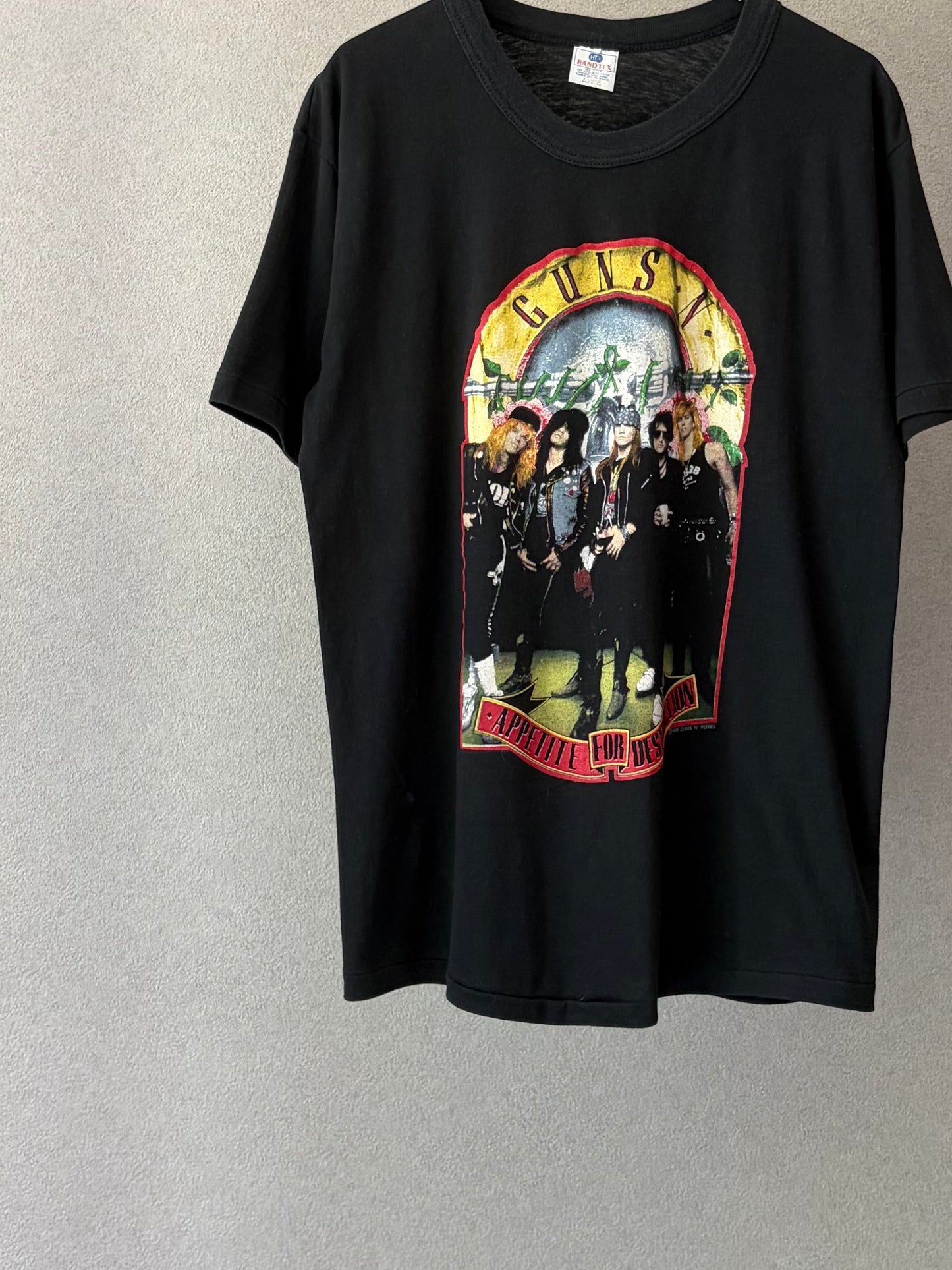 80's GUNS N’ ROSES music t-shirt "Made in USA"