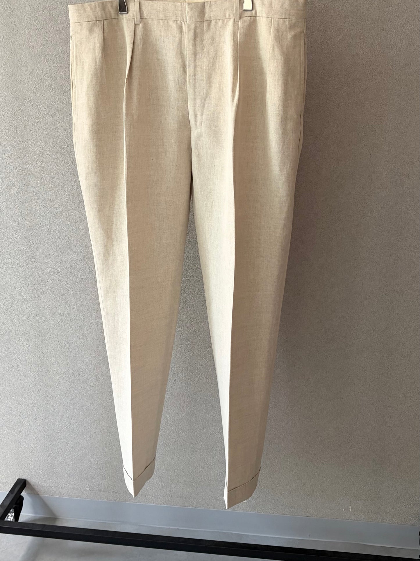 90's Polo Ralph Lauren linen×cotton slacks