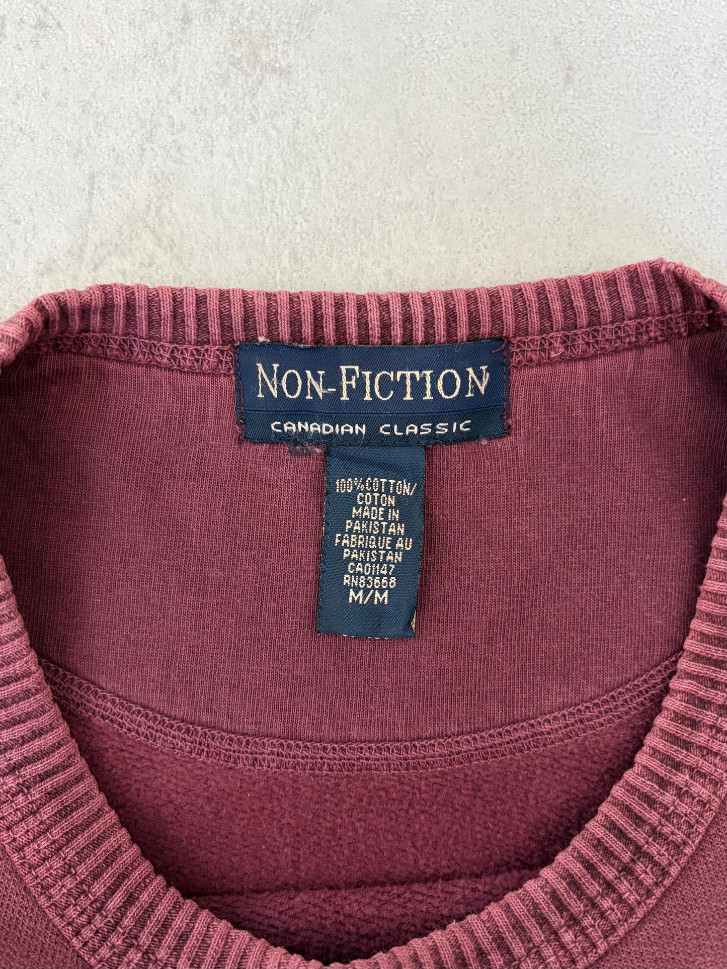 90's〜 NON-FICTION sweater