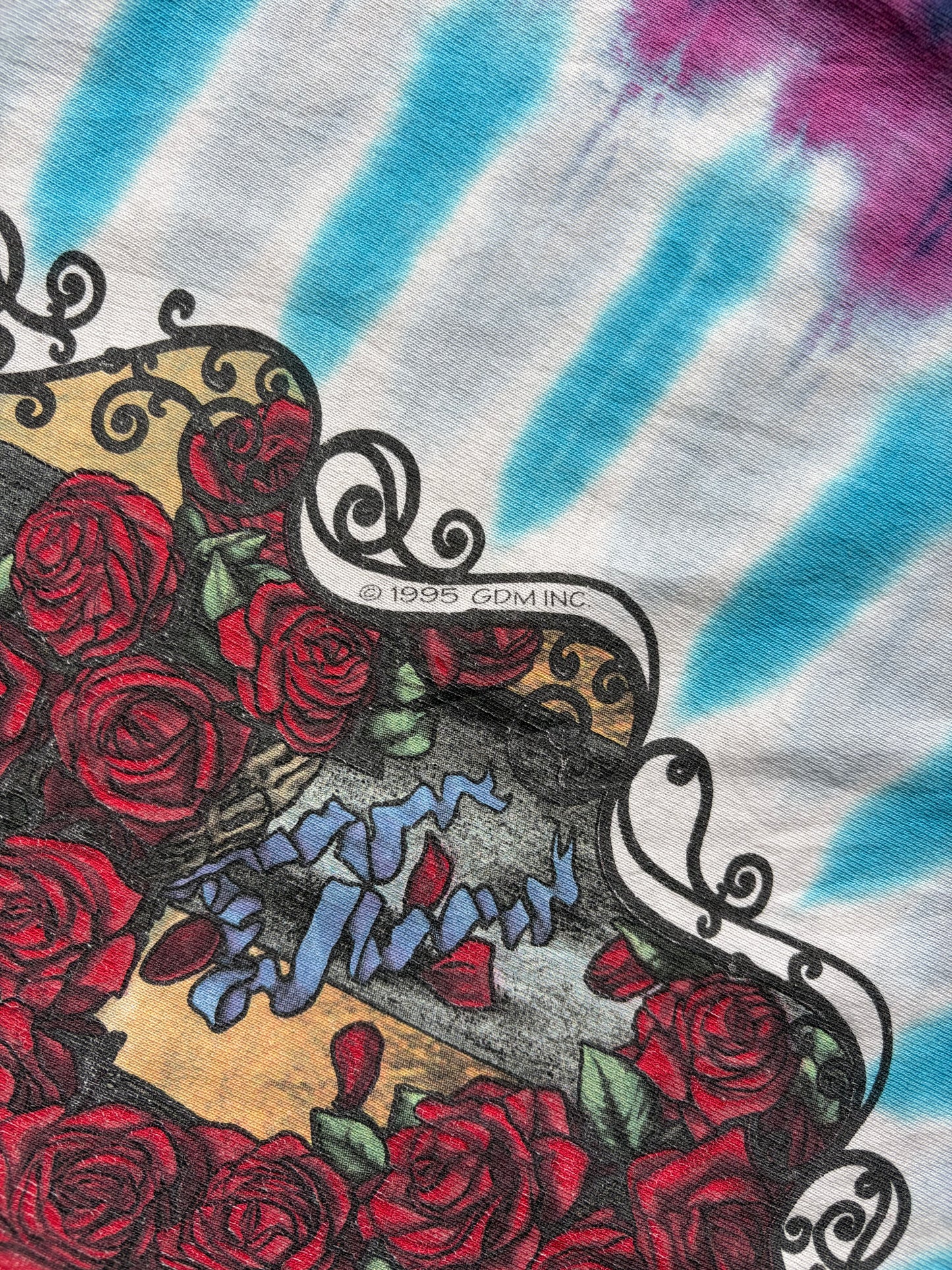 90's Grateful Dead LIQUID BLUE t-shirt