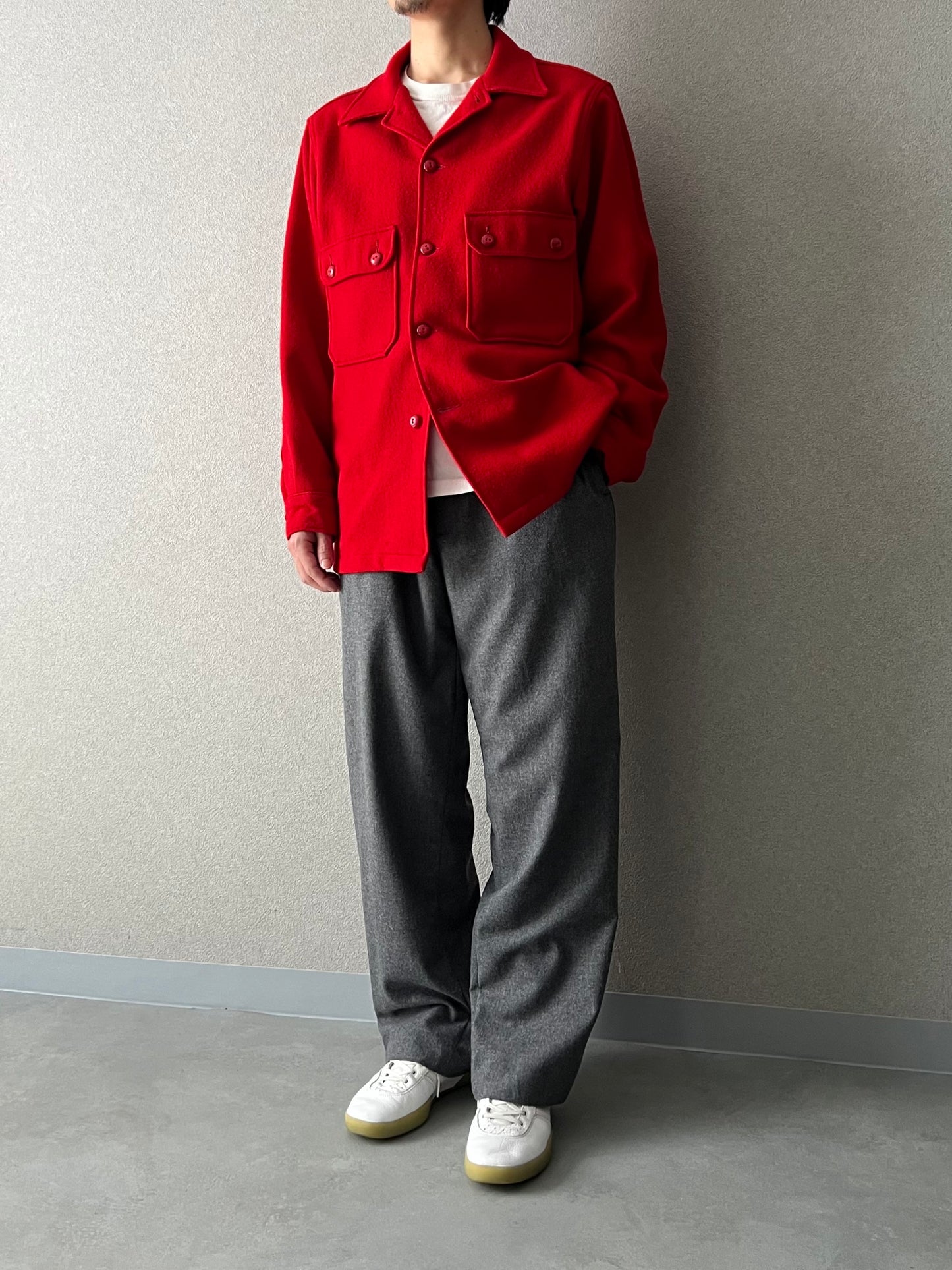 00's BANANA REPUBLIC wool flannel slacks