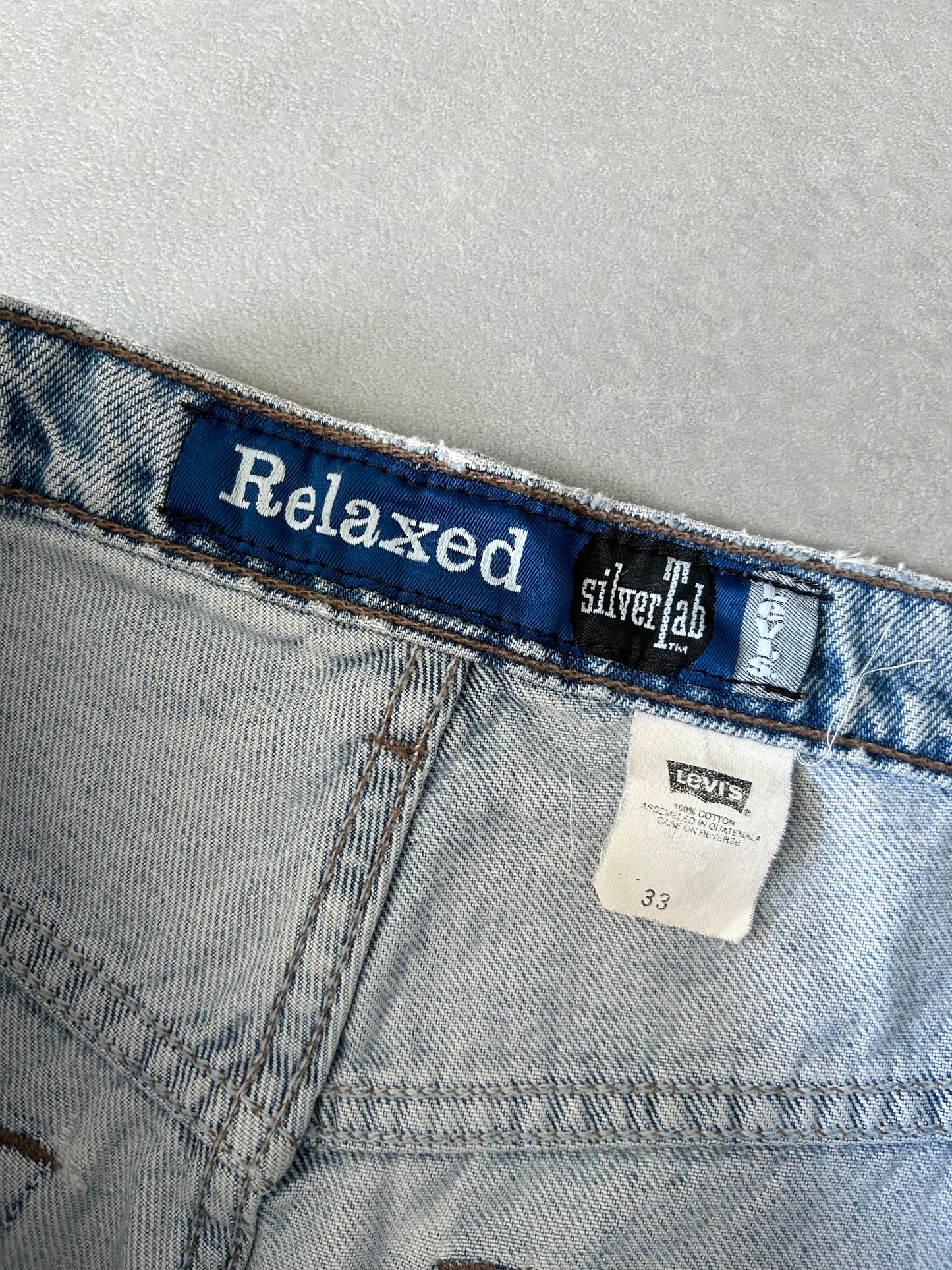 90's Levi's silverTab denim shorts "Relaxed"