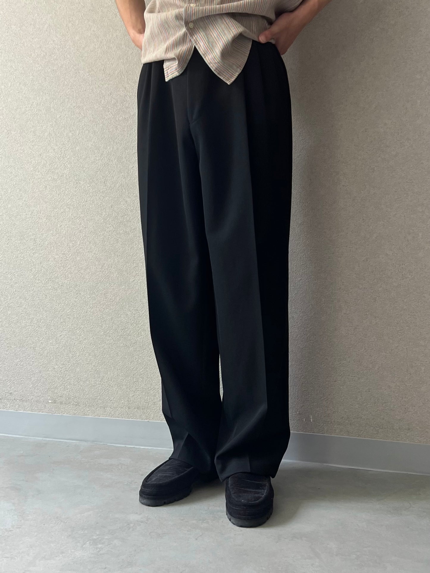 90's PAUL DIONE wool slacks