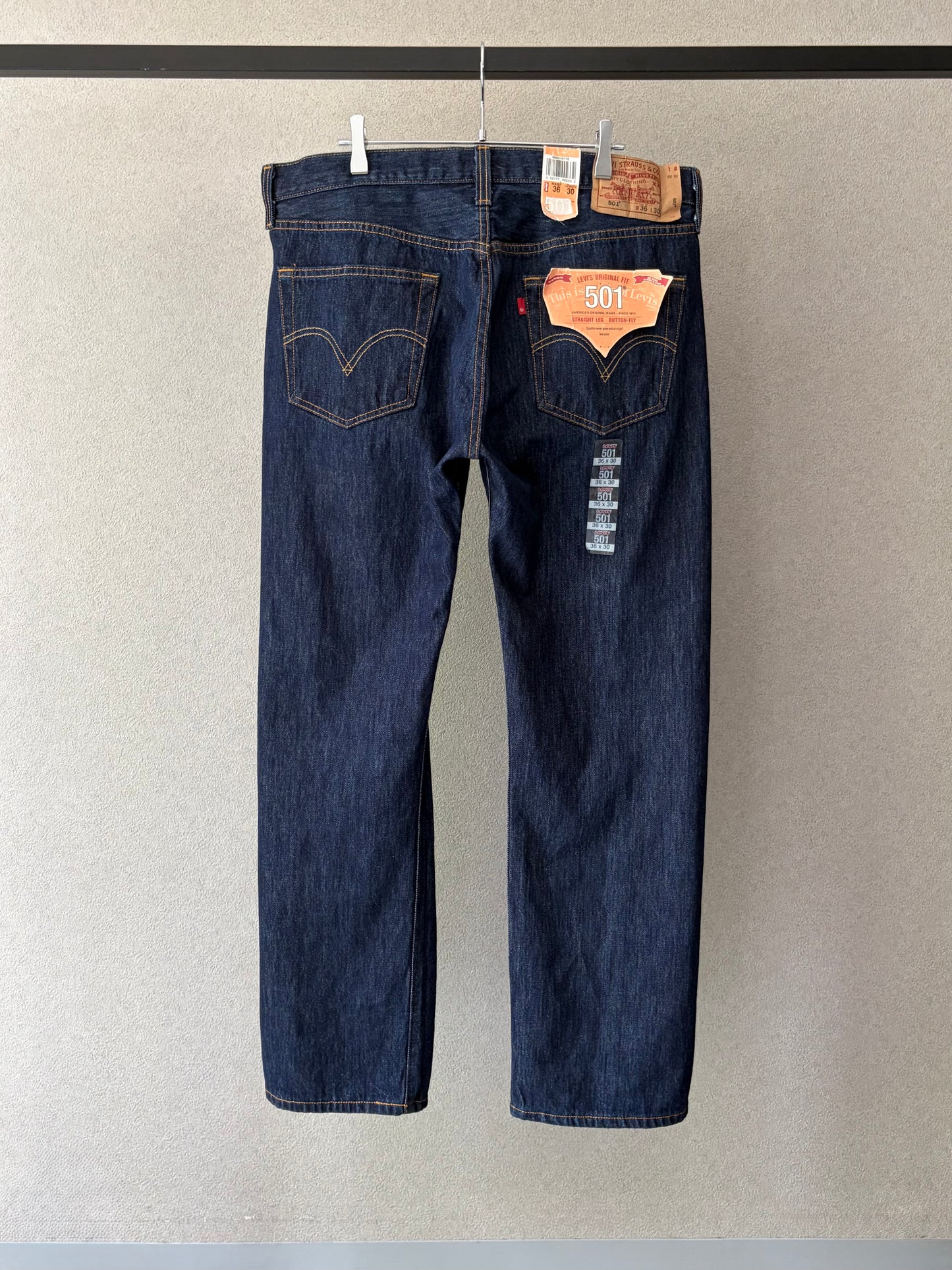 00's Levi's 501 denim pants "DEAD STOCK"