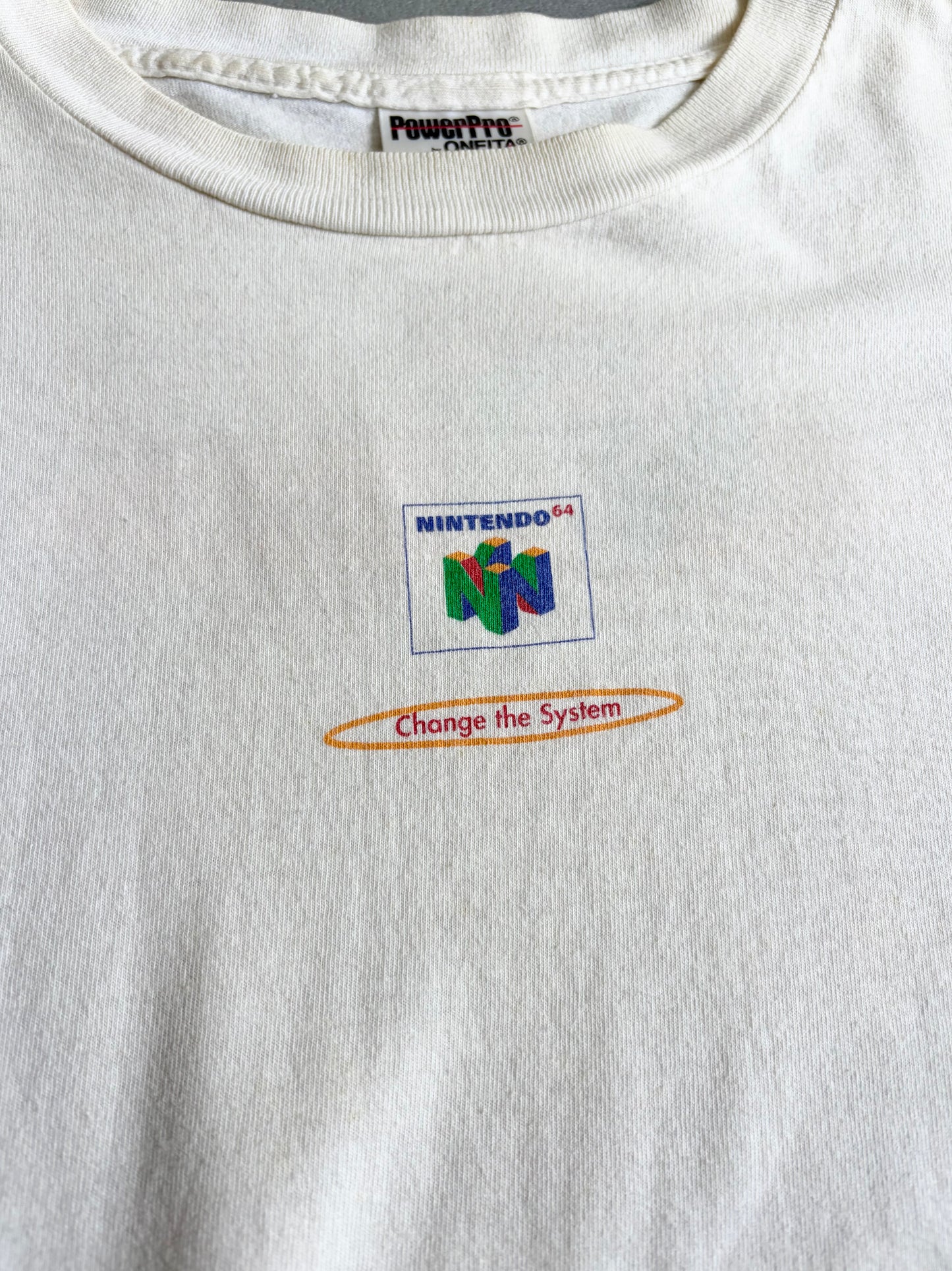 90's Nintendo 64 print t-shirt "Made in USA"