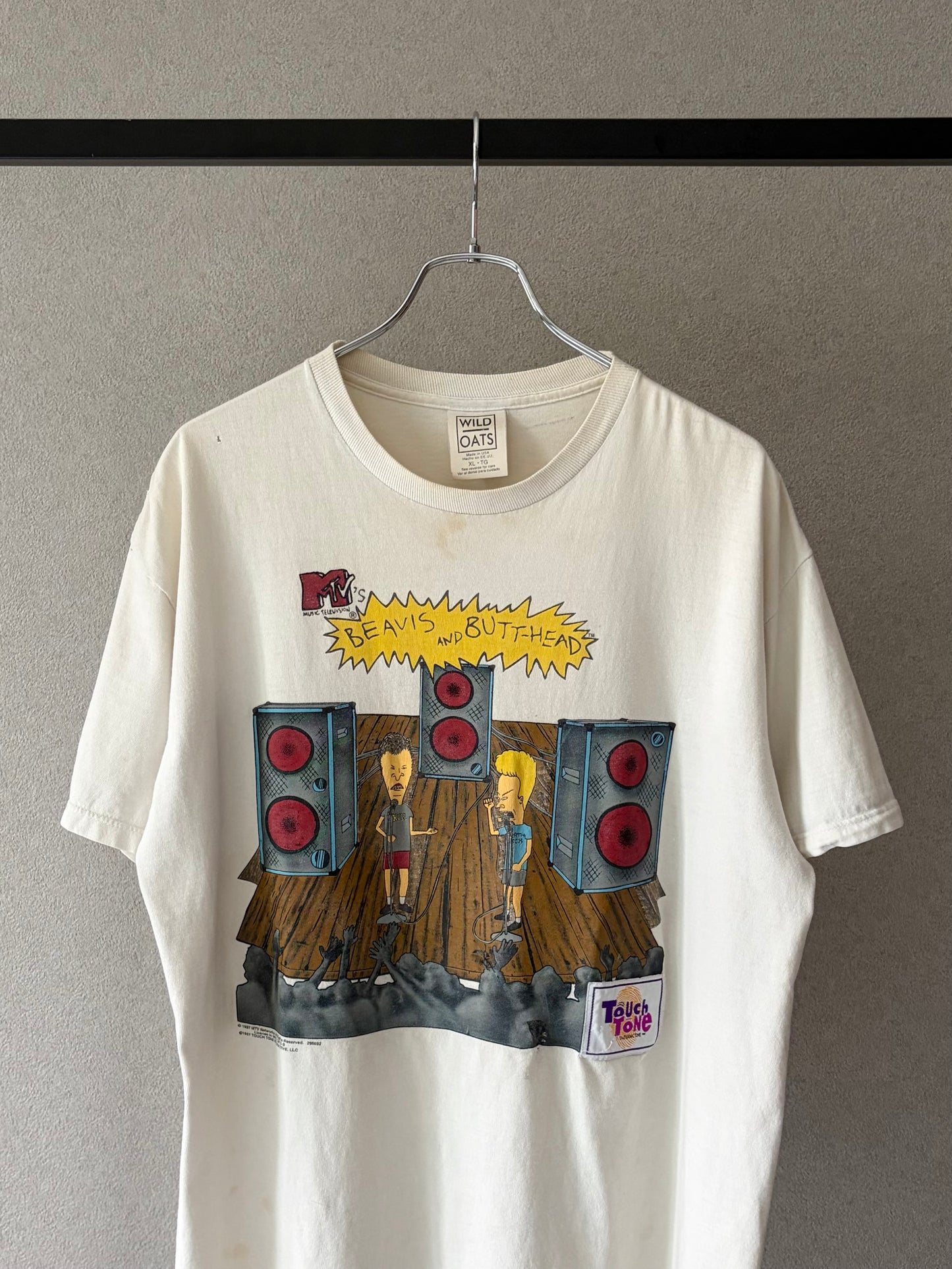 90's Beavis and Butt-Head print t-shirt "Made in USA"