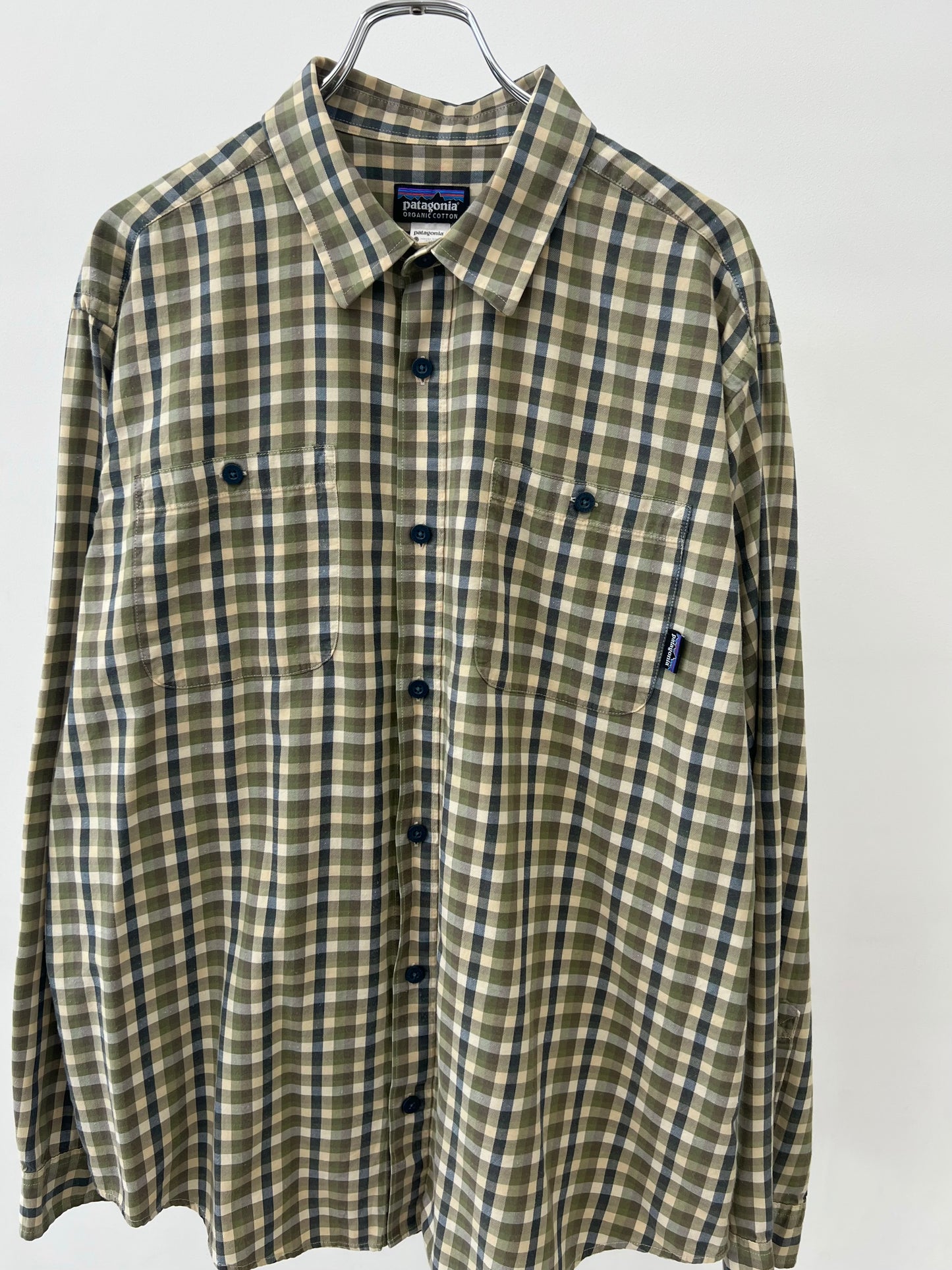 00's patagonia flannel shirt