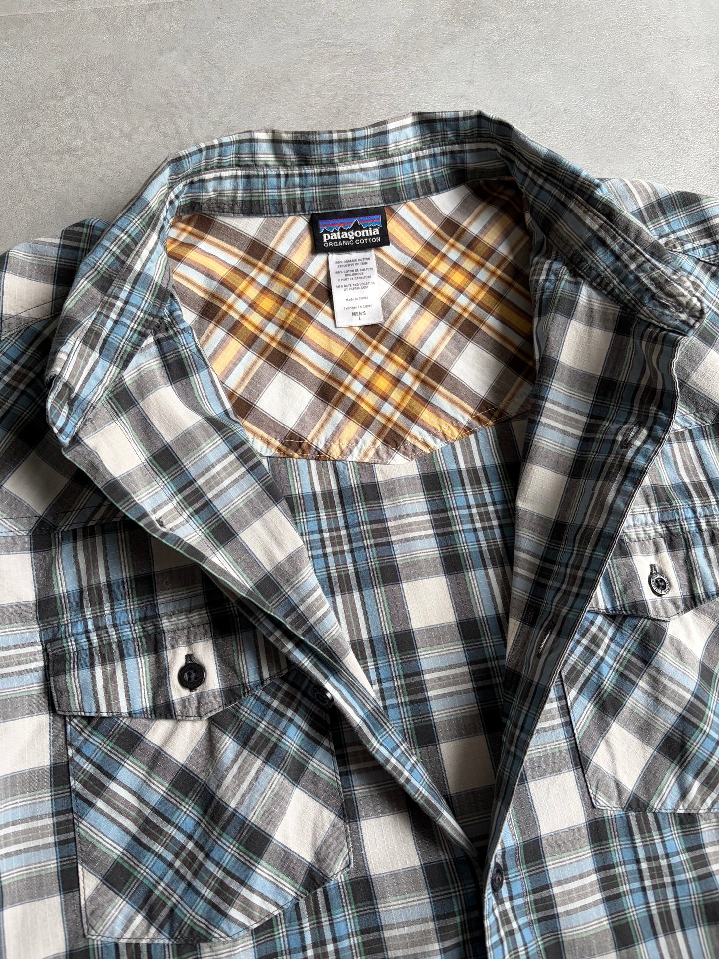 00's patagonia western shirt