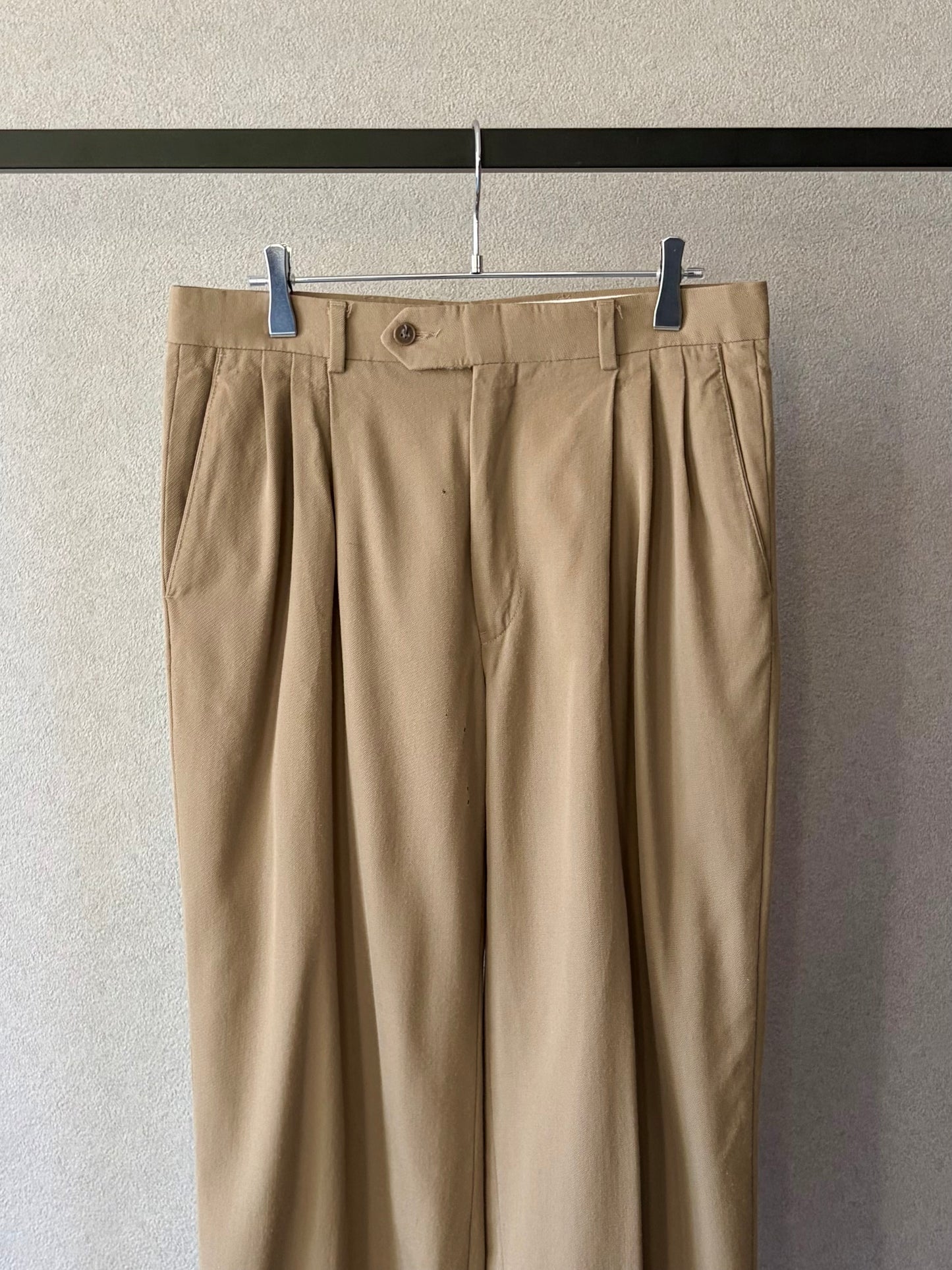 80's GIVENCHY wool slacks "Made in USA"