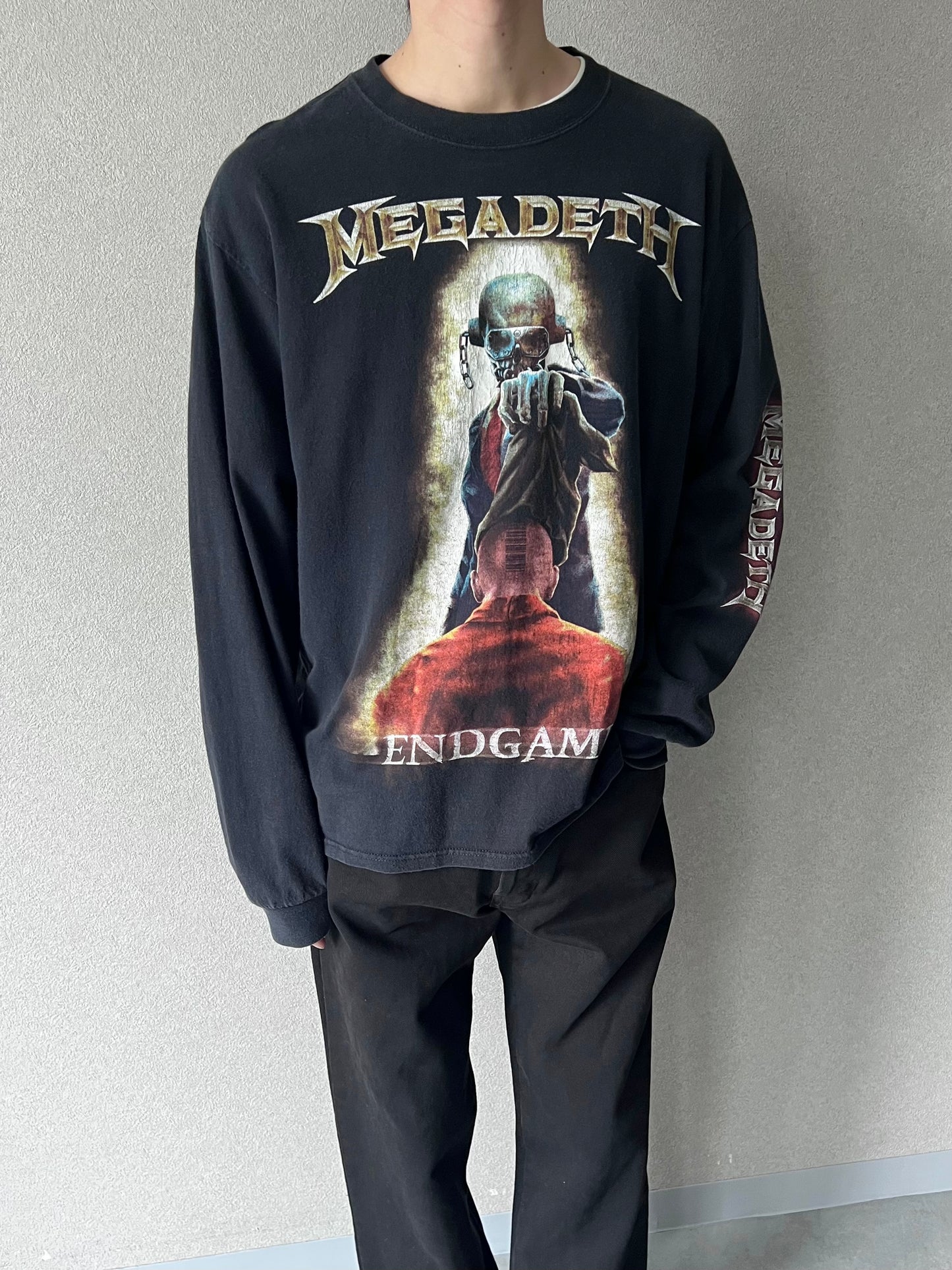 00's MEGADETH L/S music t-shirt