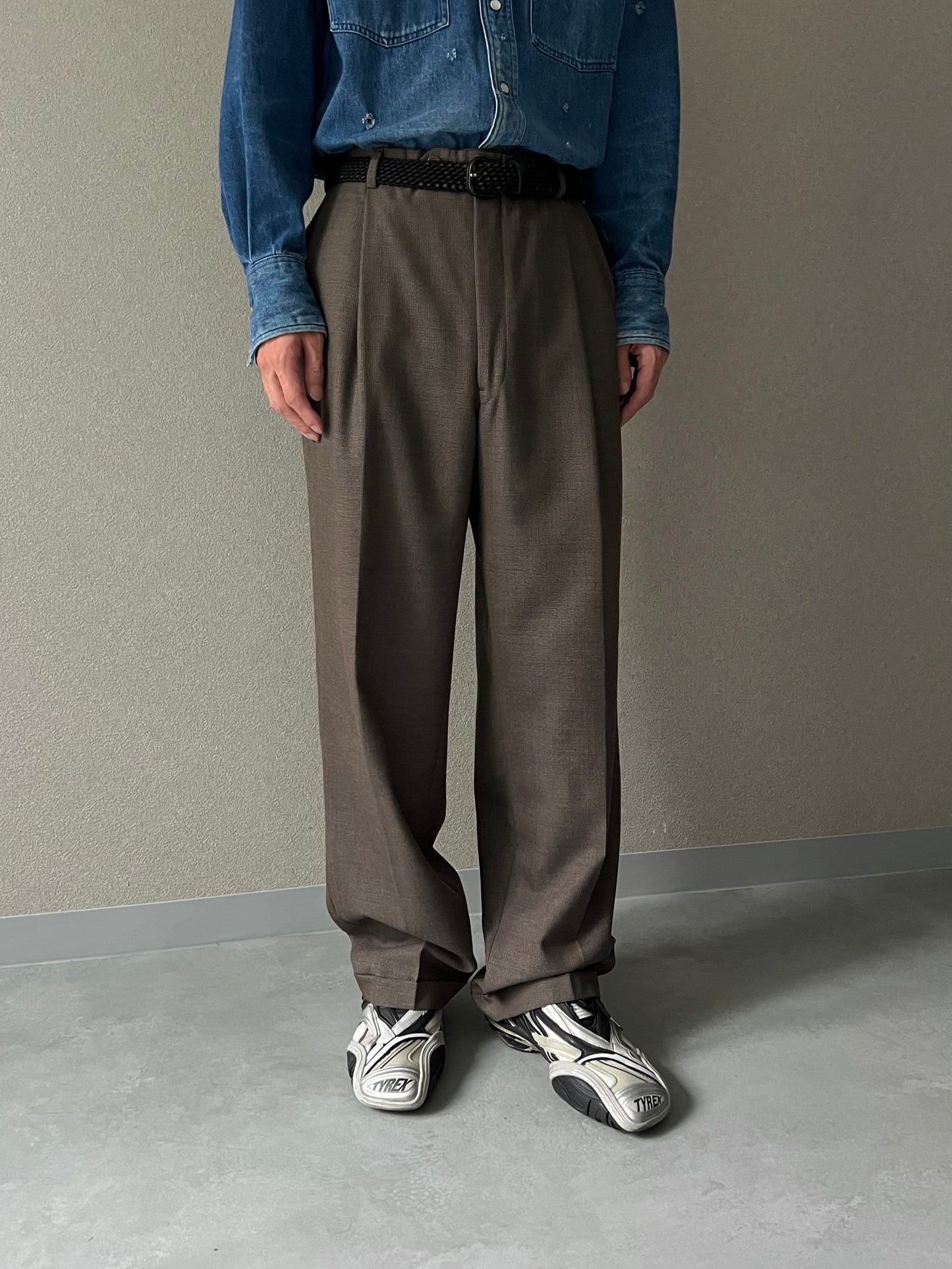 90's Christian Dior wool slacks