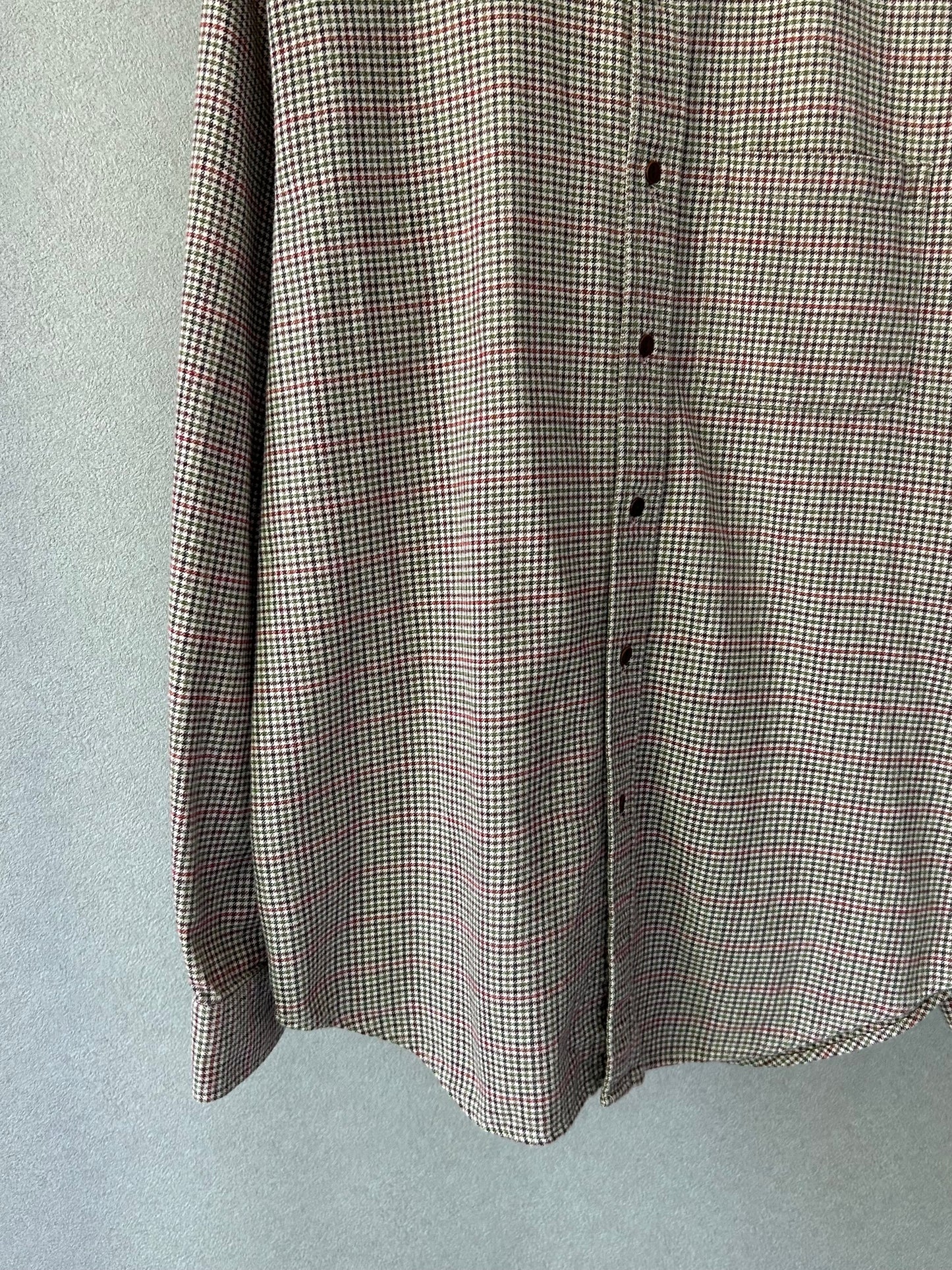 90's LANDS' END flannel shirt