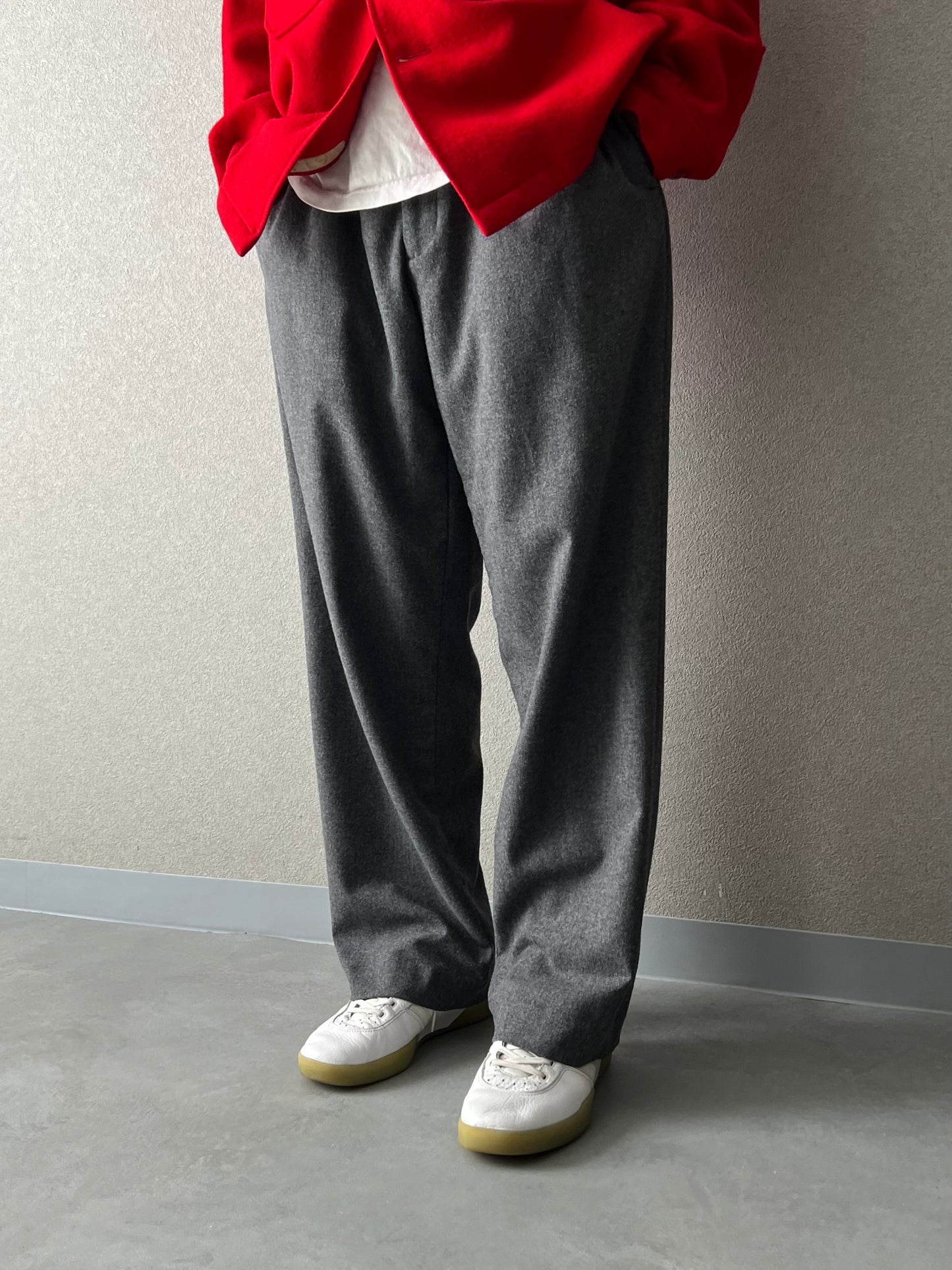 00's BANANA REPUBLIC wool flannel slacks