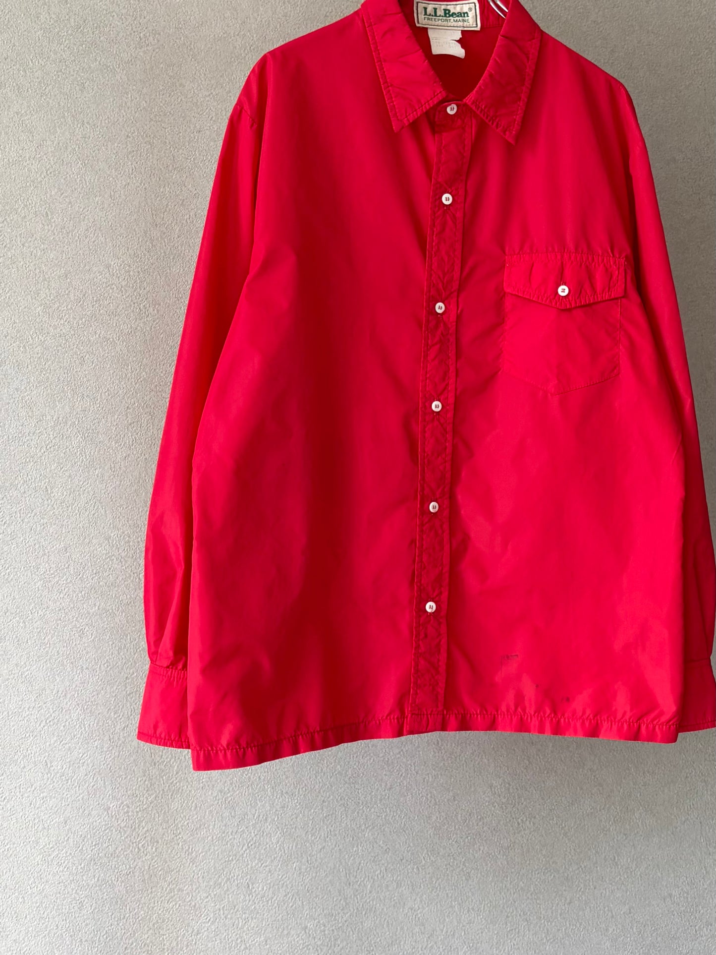 80's L.L.Bean nylon shirt