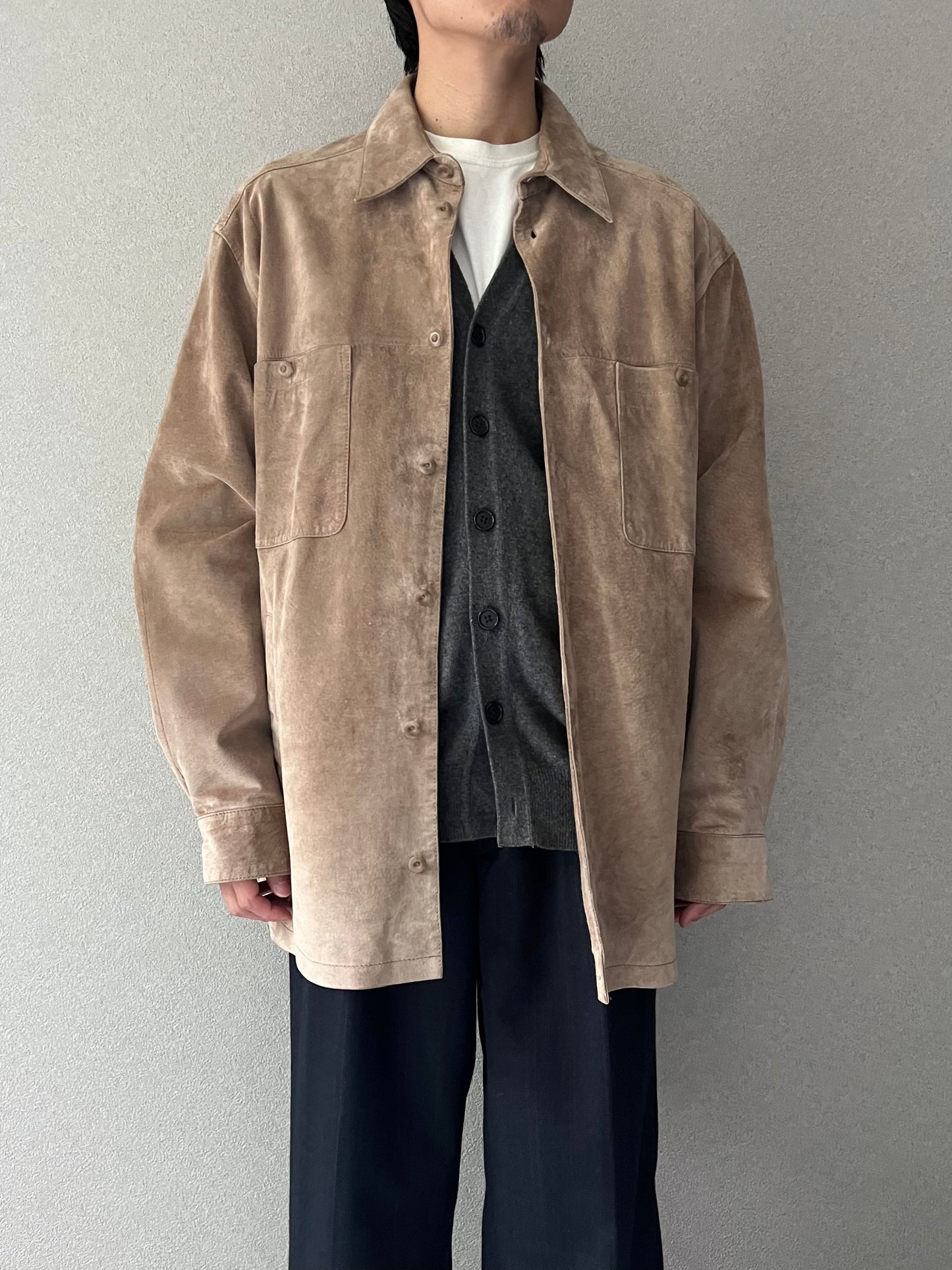 00's LANDS' END cashmere knit cardigan