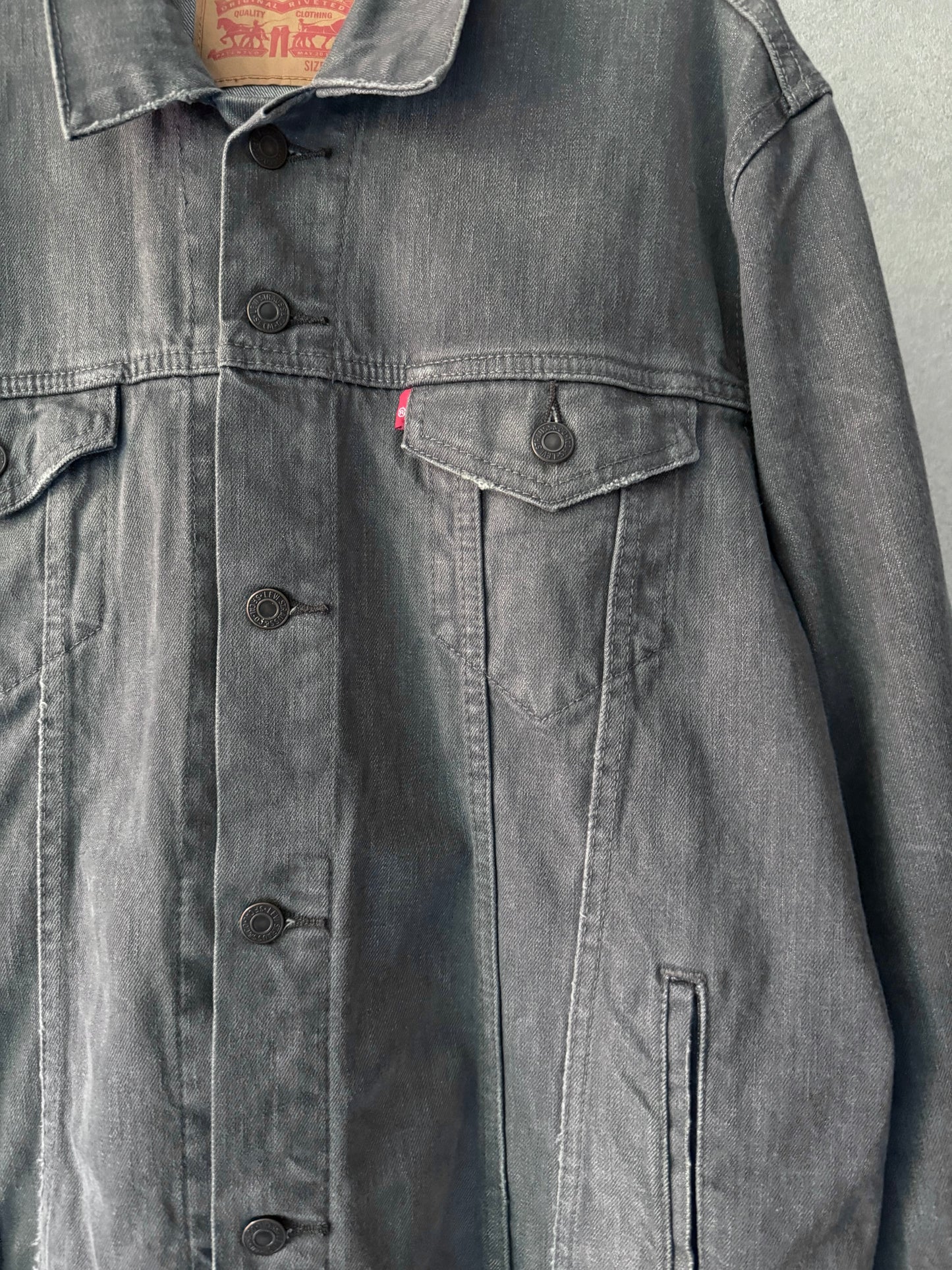 00's Levi's denim jacket "Yarn Dyed"