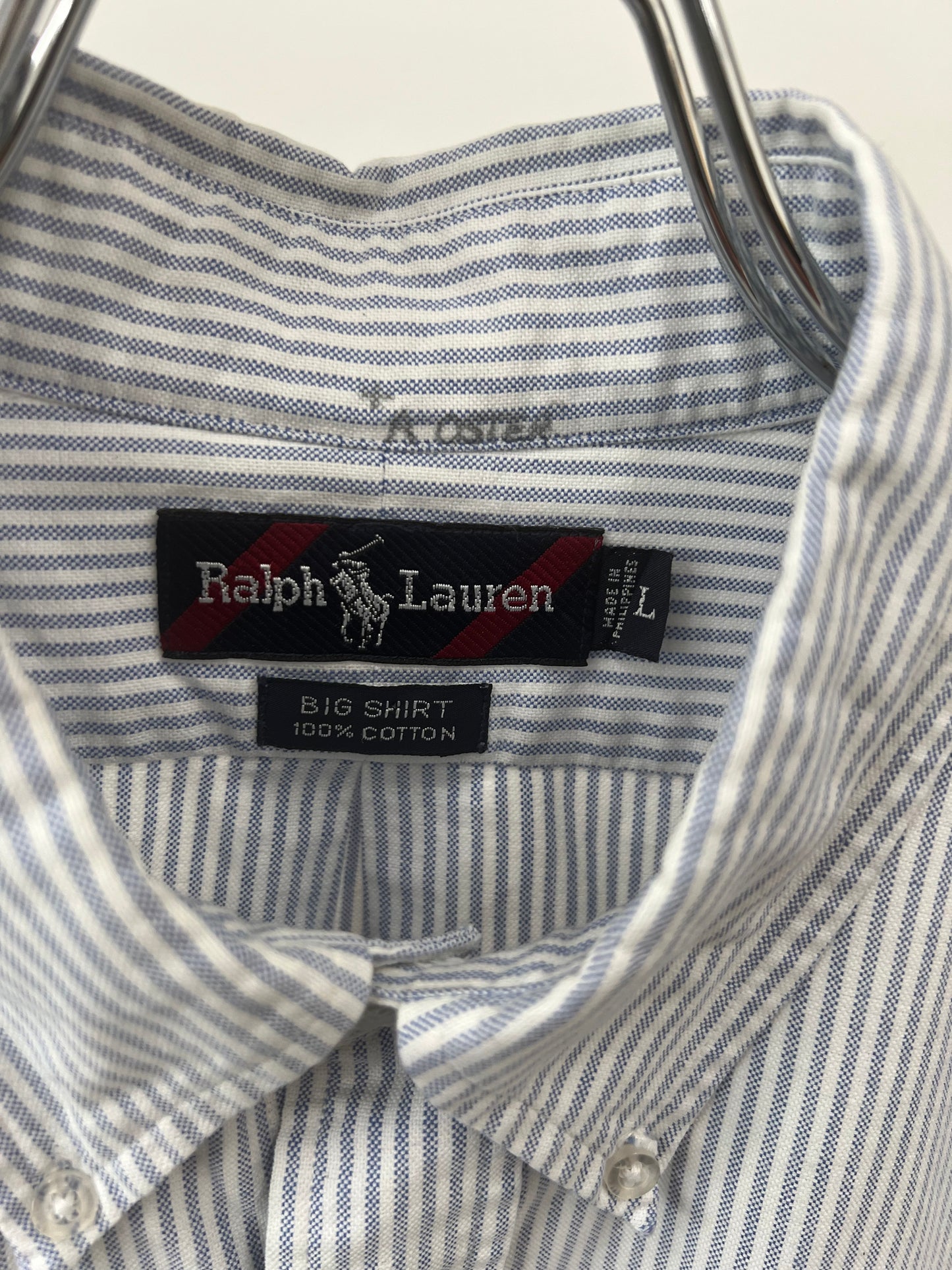 90's Polo Ralph Lauren BD shirt "BIG SHIRT"