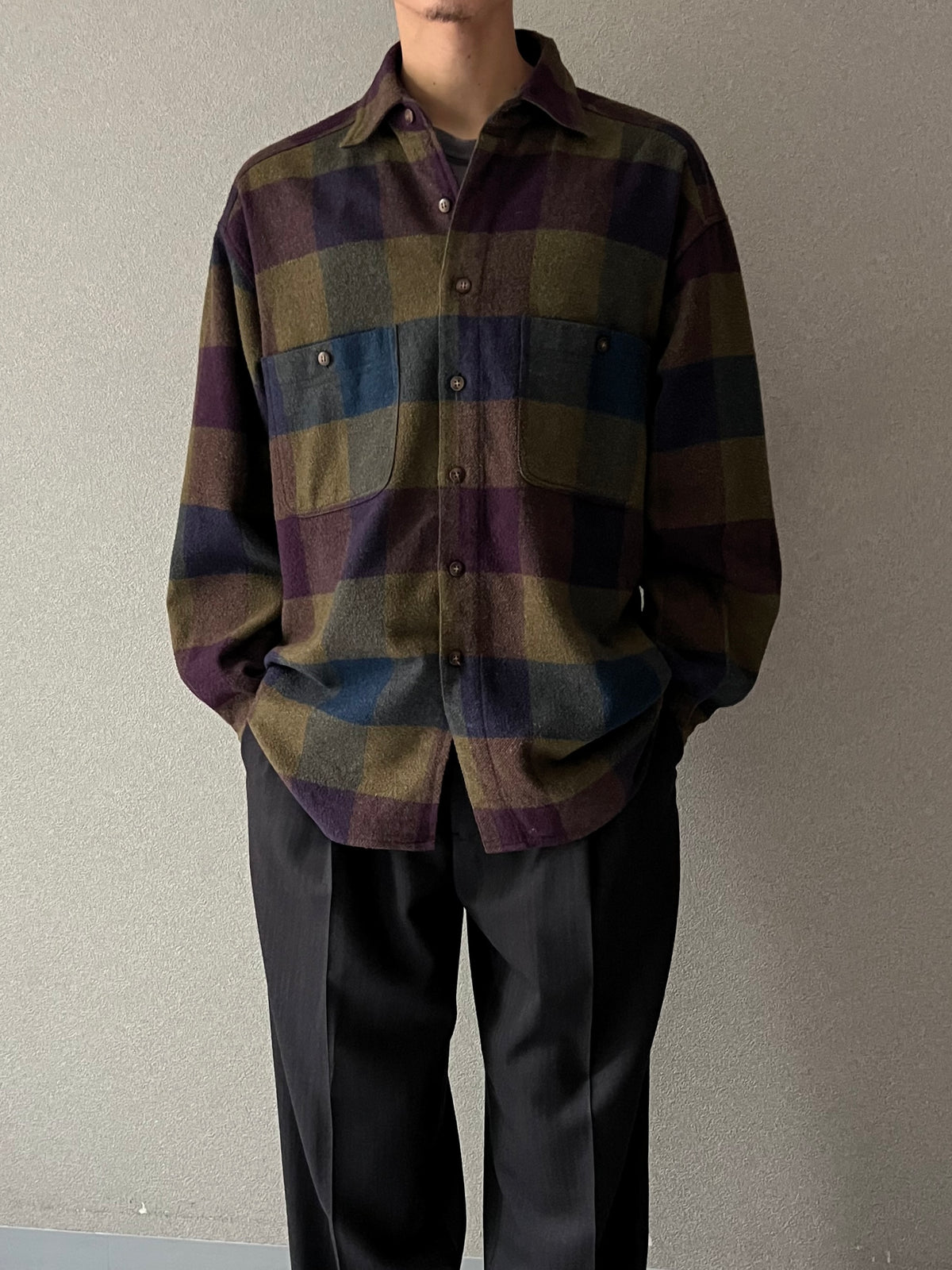 90's GAP wool shirt
