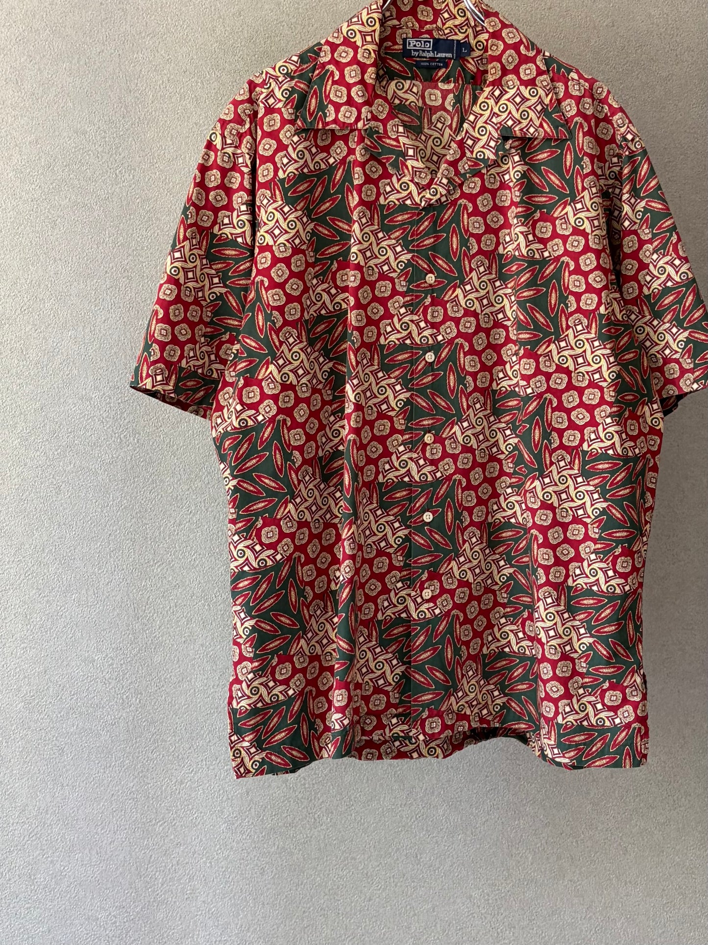 80's〜 Polo Ralph Lauren open collar shirt