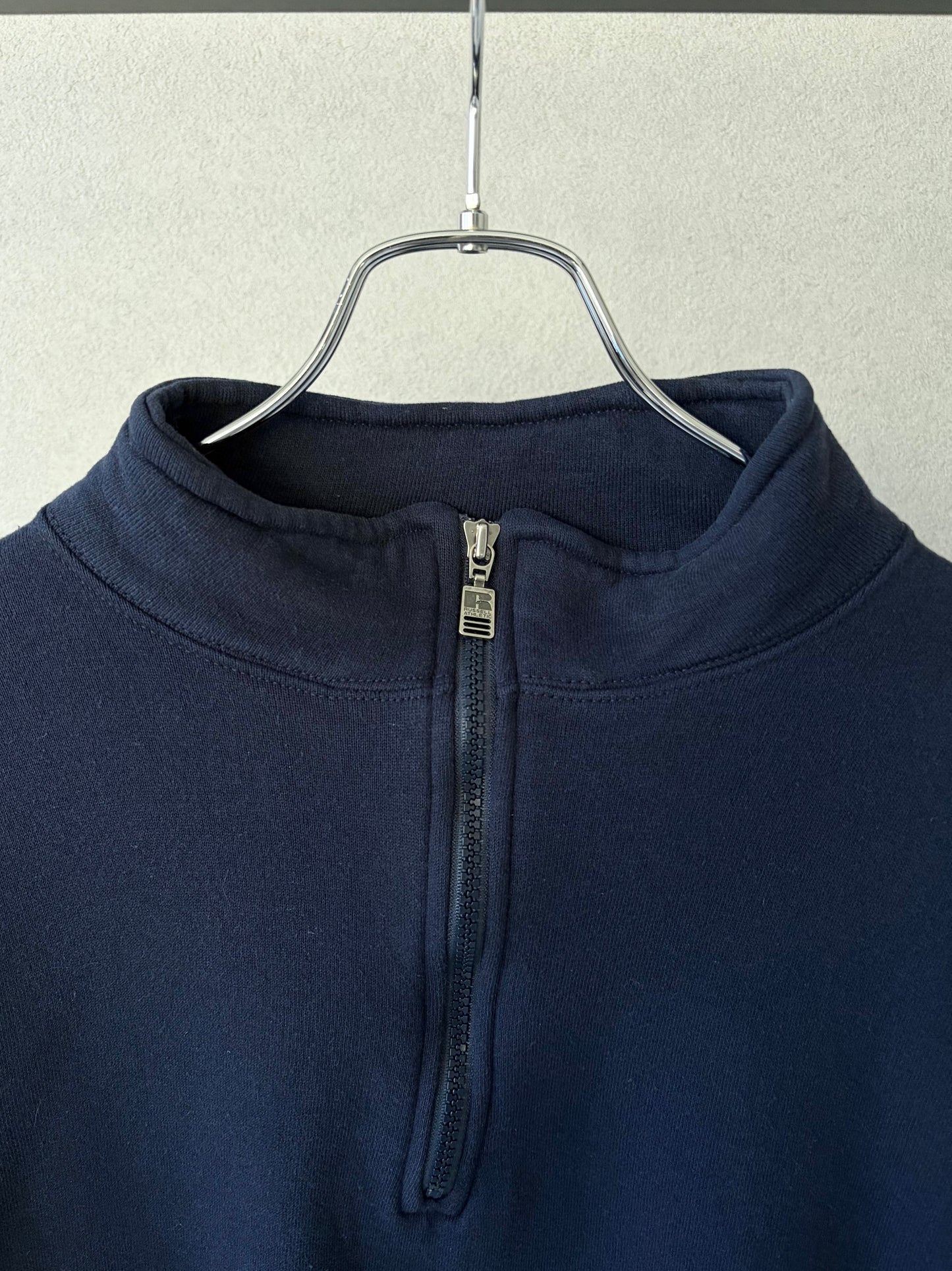 90's RUSSELL half zip sweater