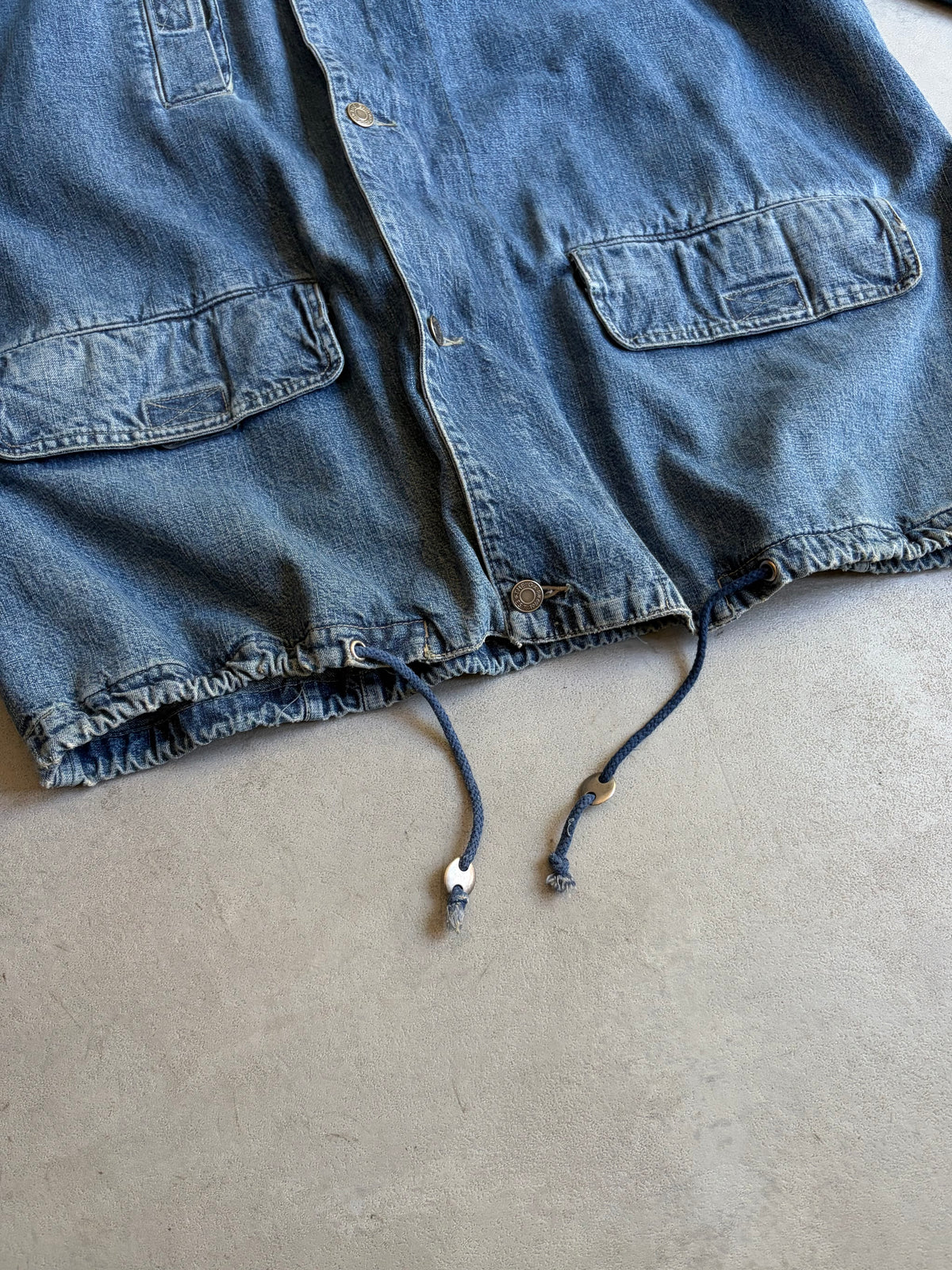 90's GAP denim hooded jacket