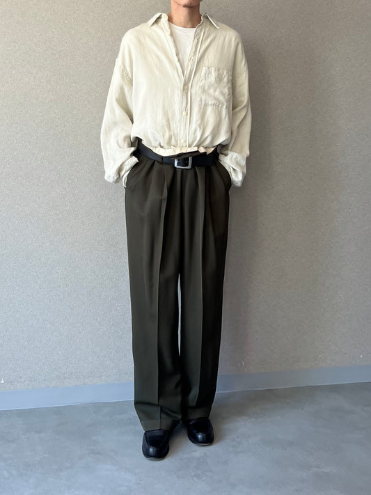 00's BANANA REPUBLIC irish linen shirt