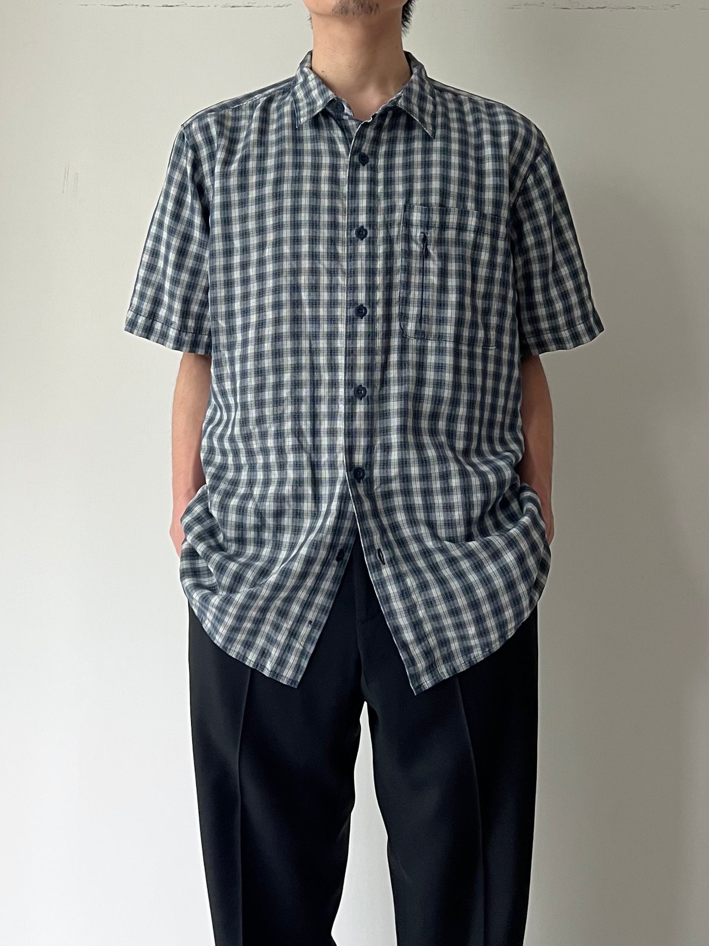 00's THE NORTH FACE rayon shirt