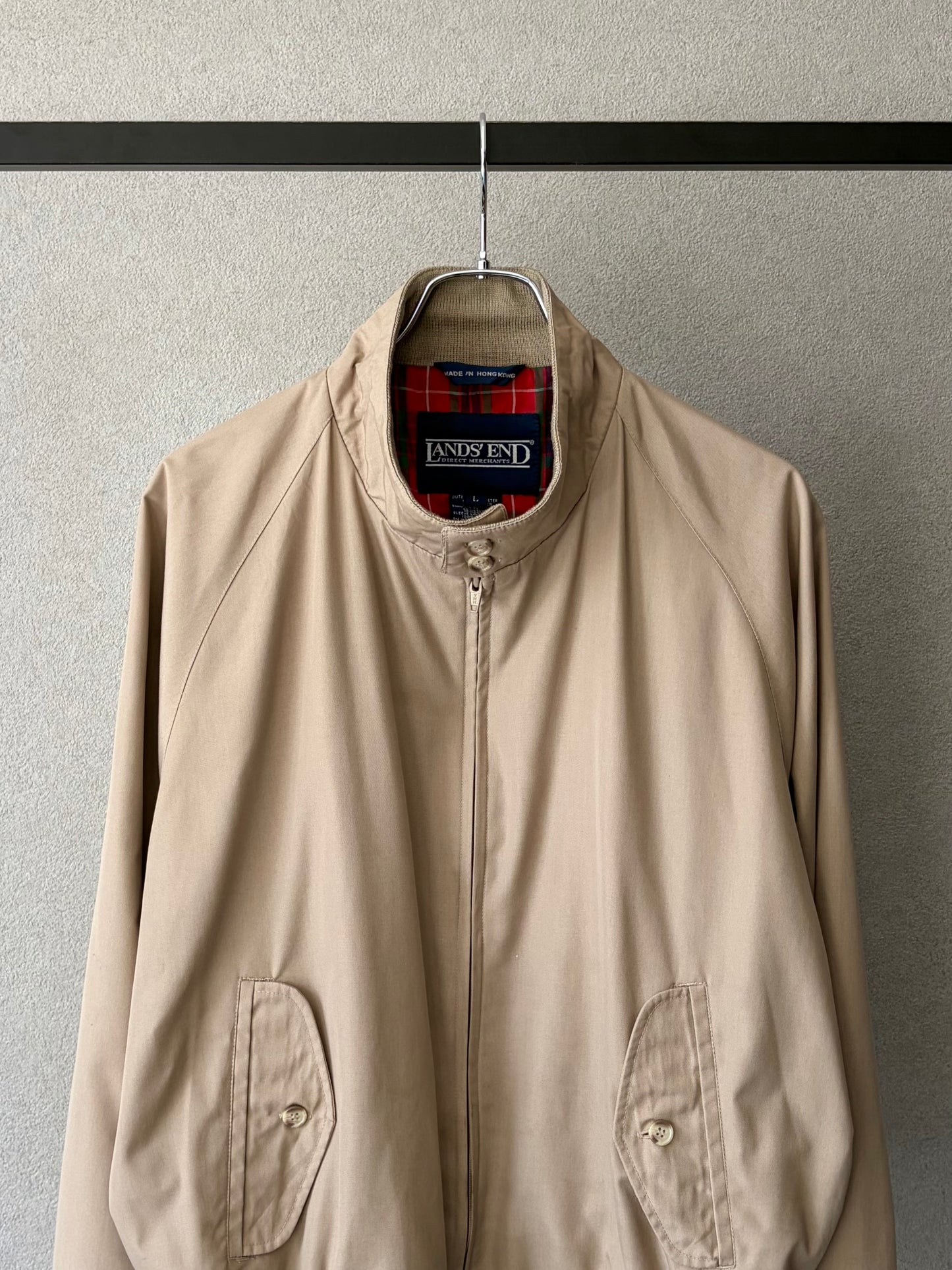 80's〜 LANDS'END harrington jacket