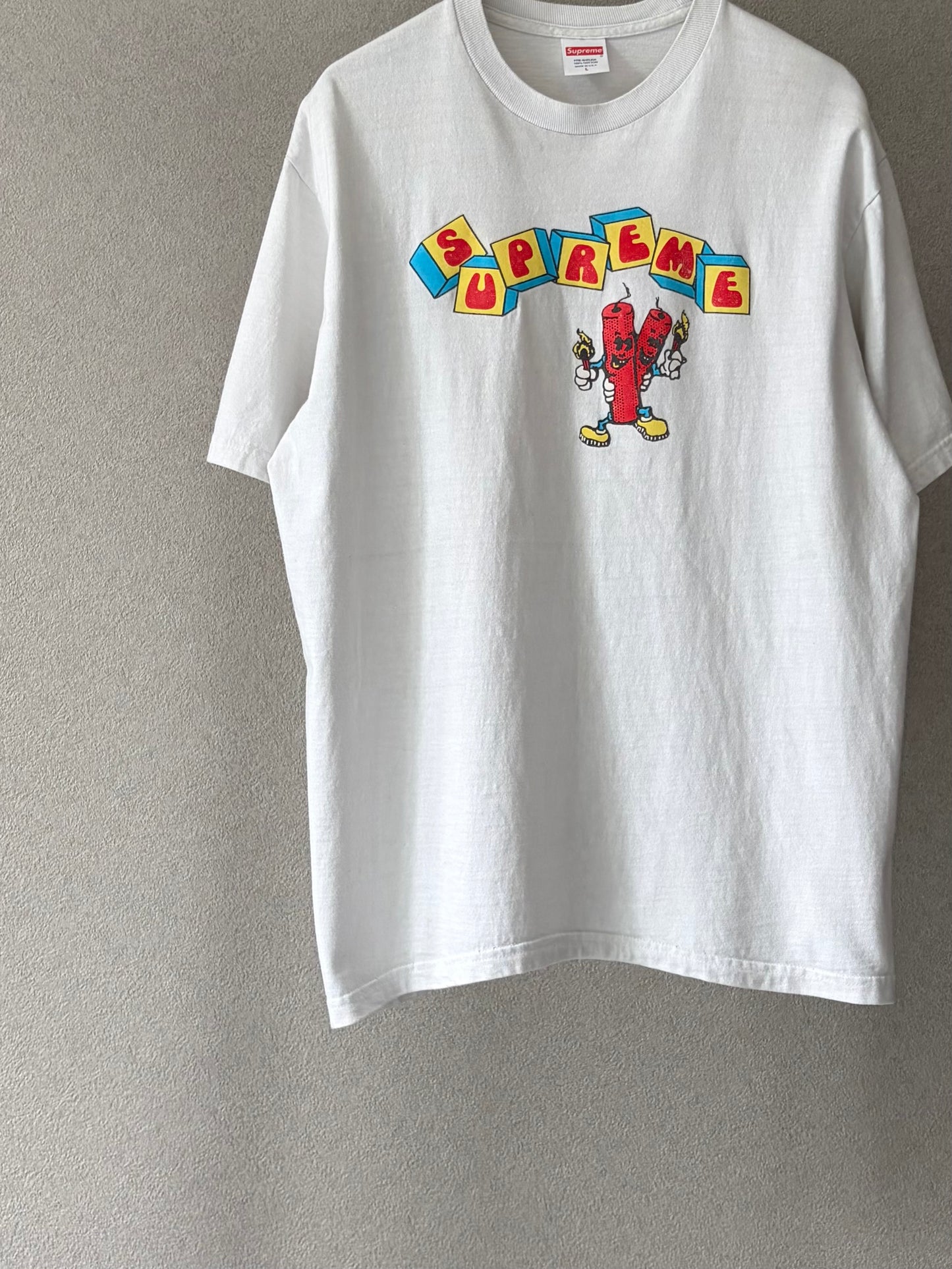 10's〜 SUPREME skate t-shirt "Made in USA"