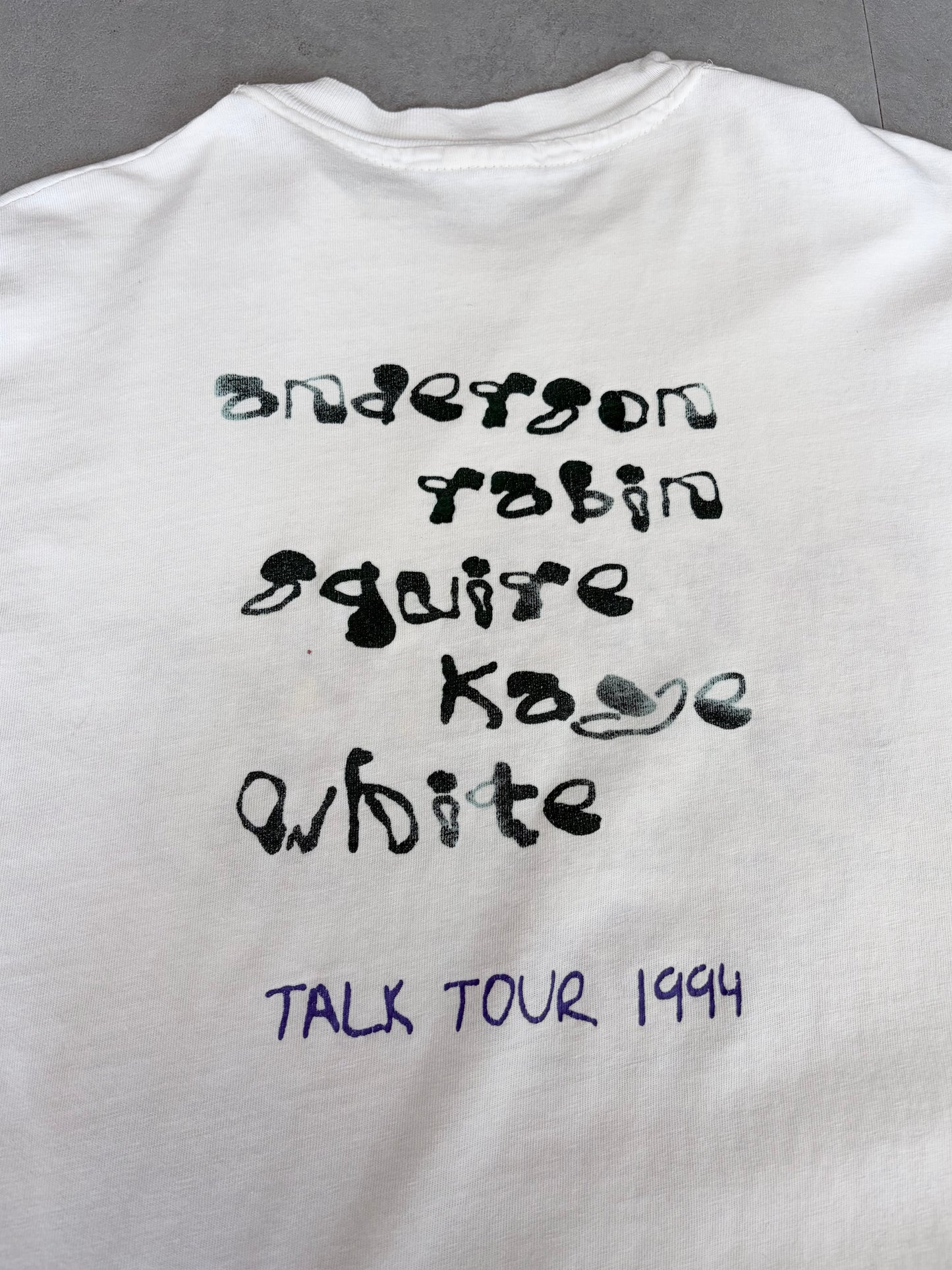 90's yes music t-shirt "Made in USA"