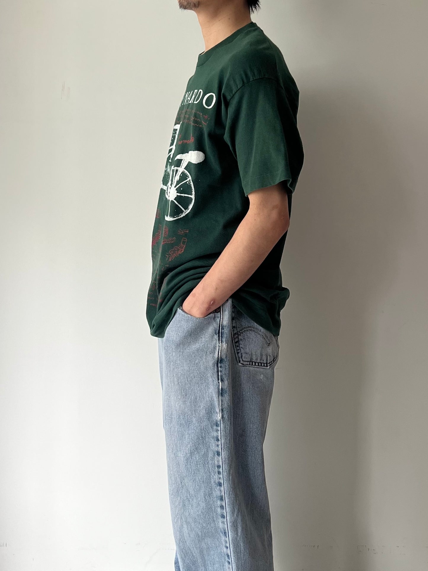 90's LEONARDO DA VINCI t-shirt "Made in USA"