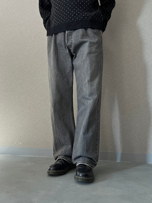 00's Levi's 501 denim pants "Yarn dyed"
