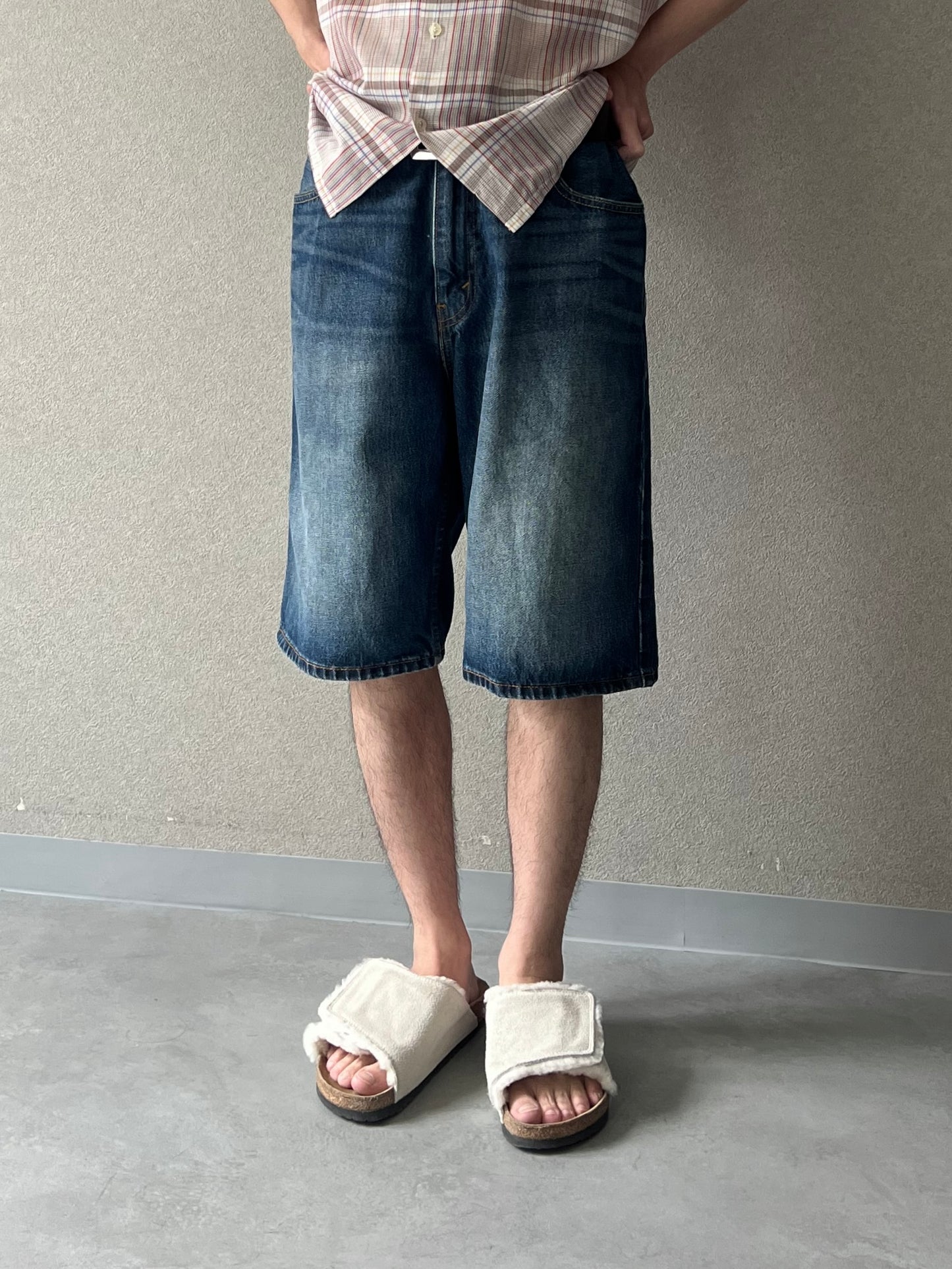 00's Levi's 569 denim shorts