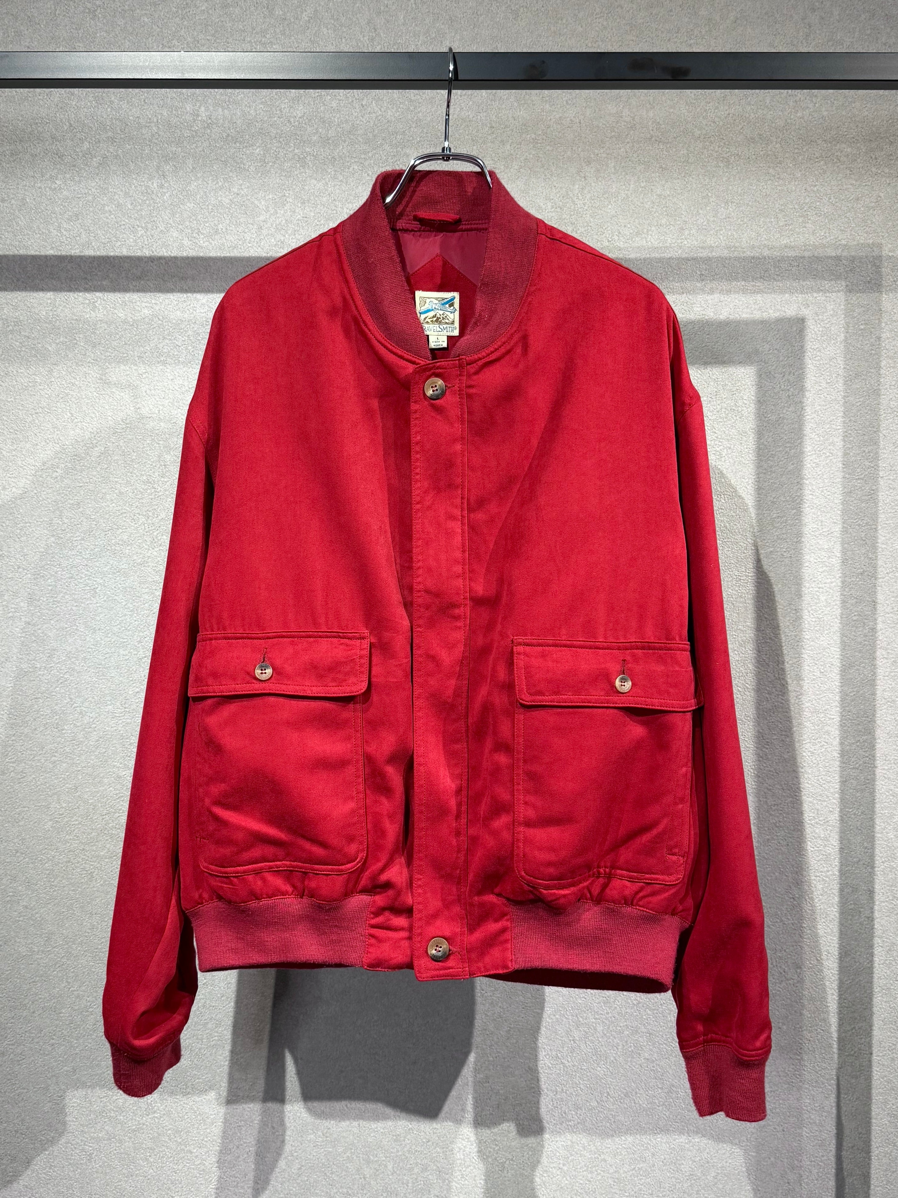 90's TRAVEL SMITH peach skin jacket – HARU CLOTHING STORE