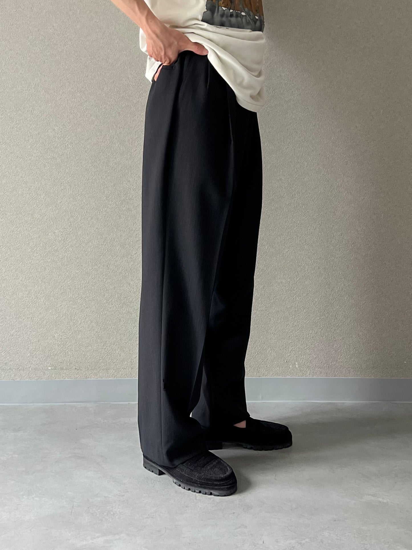 90's PRONTO UOMO wool slacks
