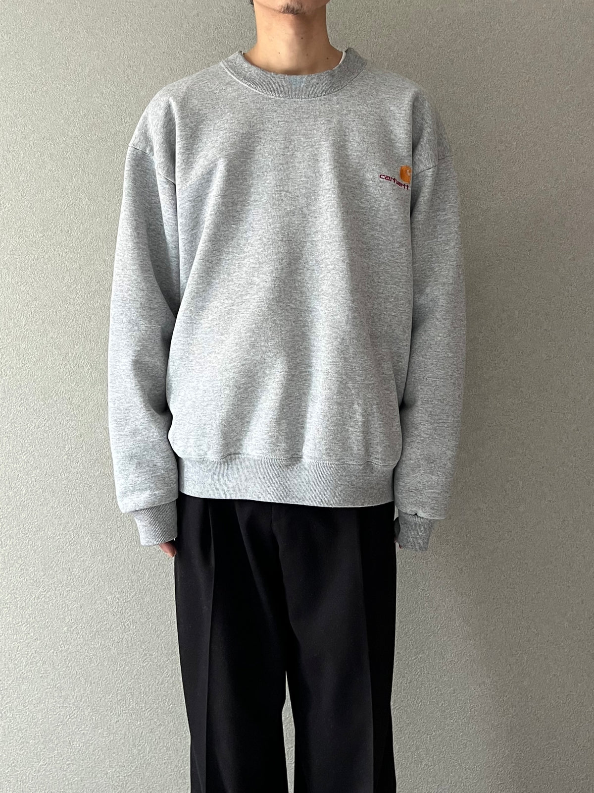 80's carhartt thermal lining sweater