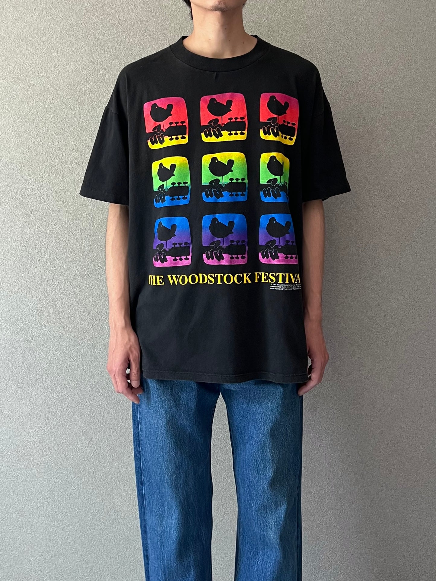 90's Woodstock music t-shirt “made in USA”