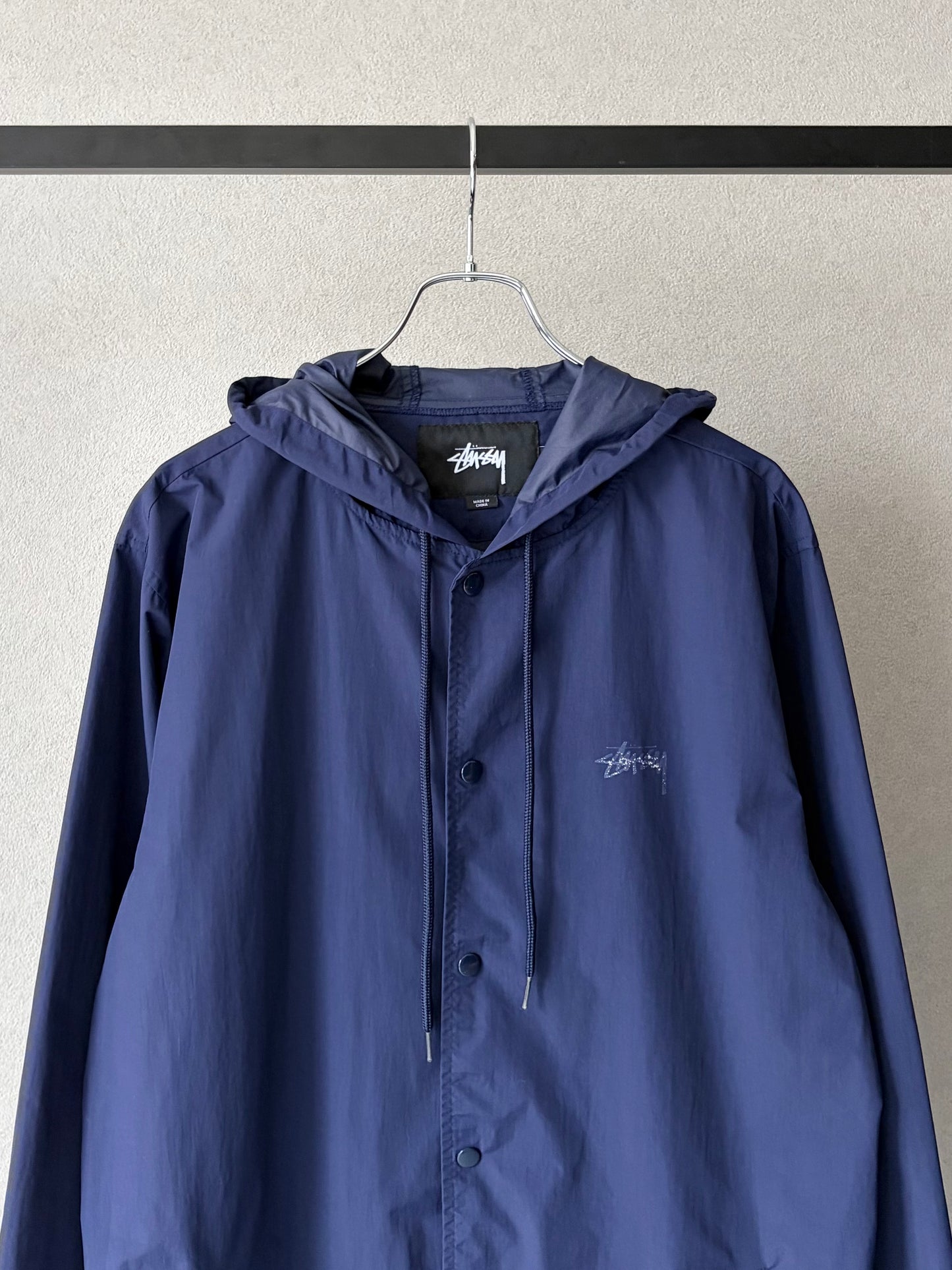 stussy nylon coat