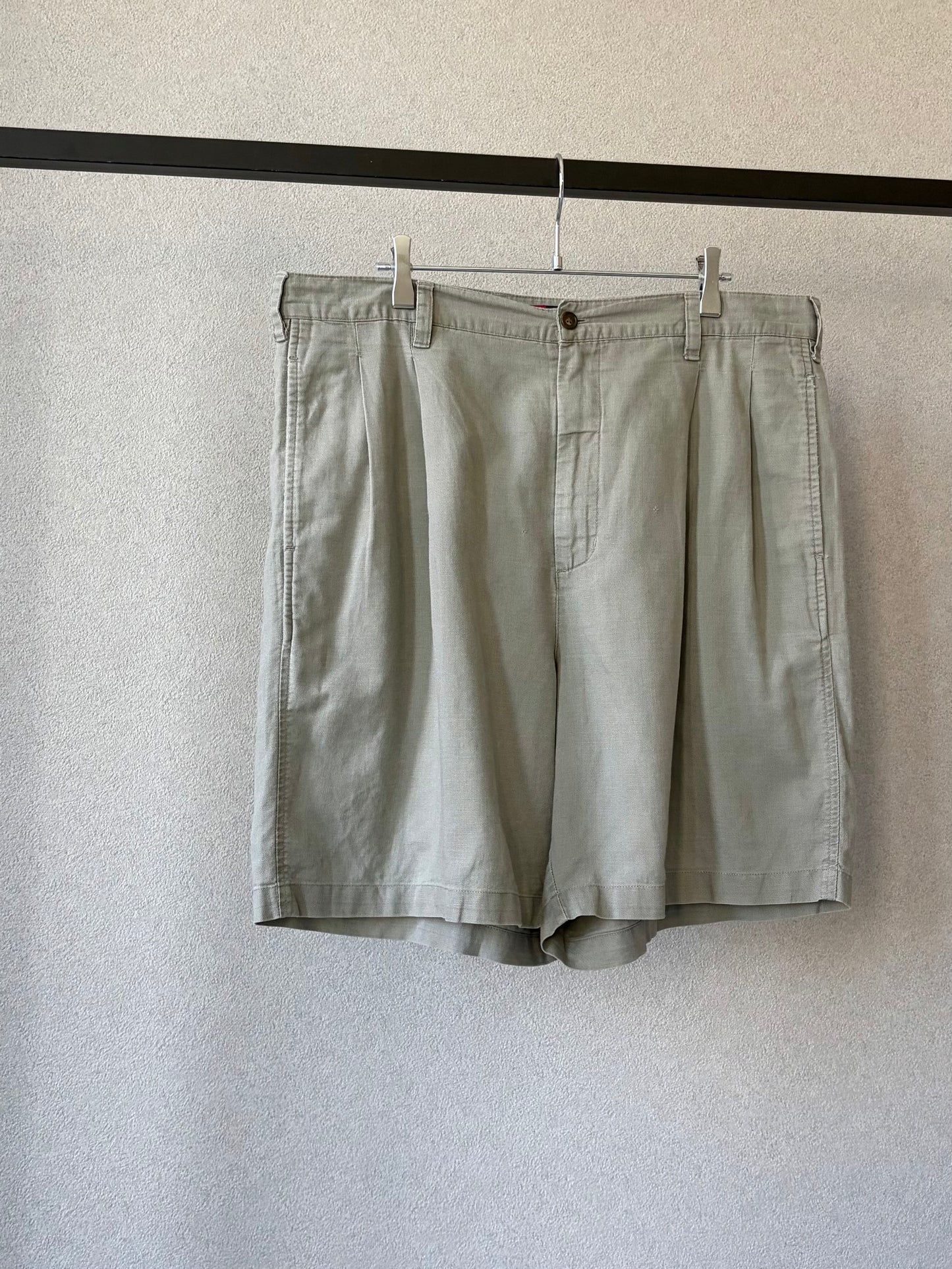 90's CHAPS linen×cotton shorts