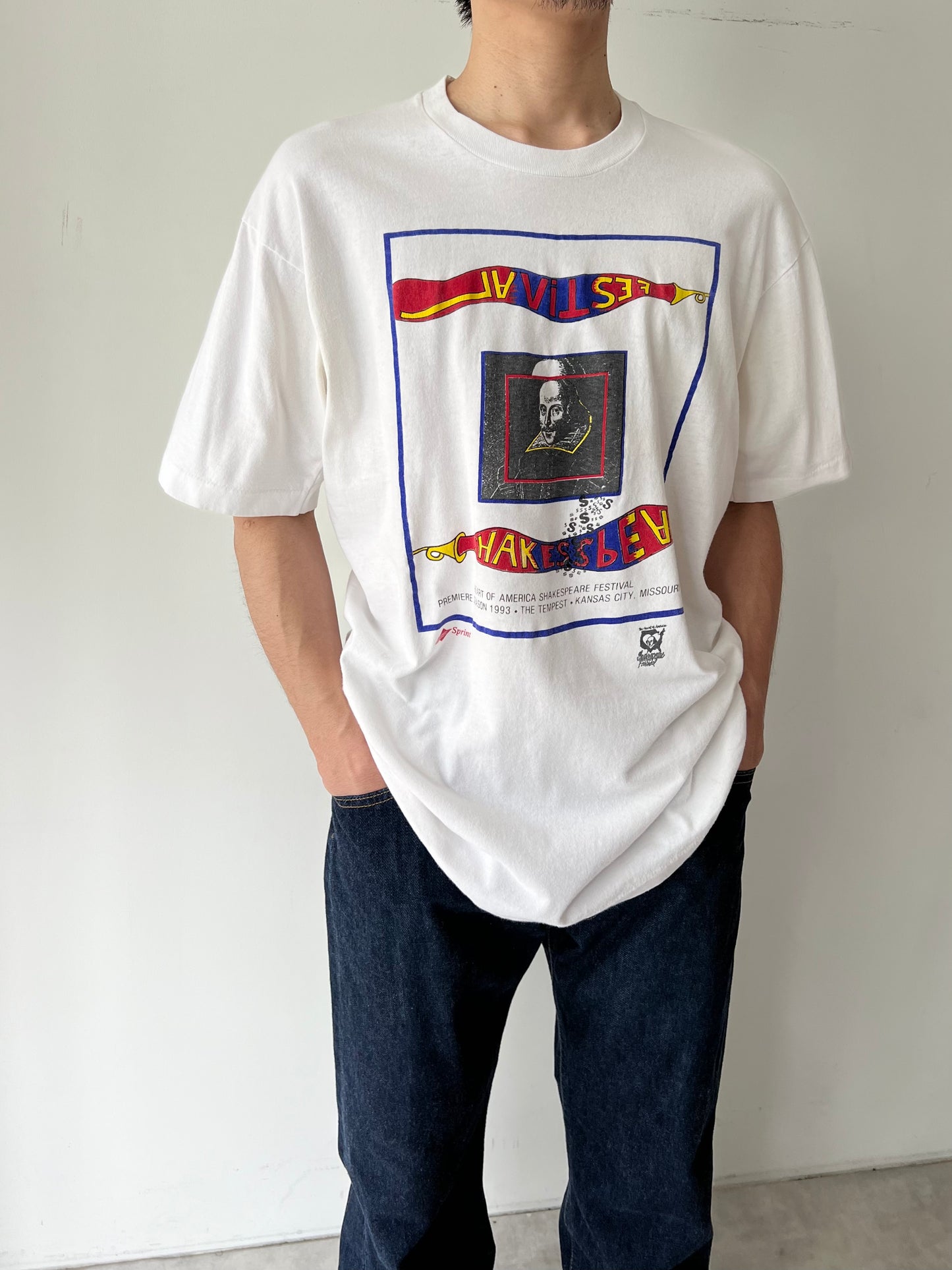 90's SHAKESPEARE FESTIVAL t-shirt "Made in USA"