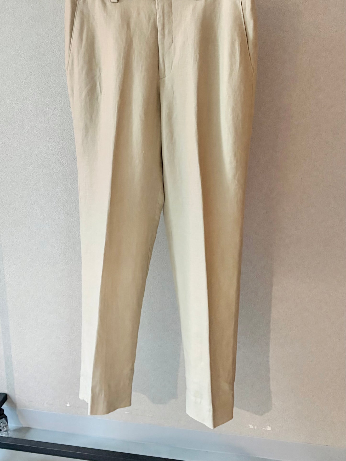 00's Calvin Klein linen slacks