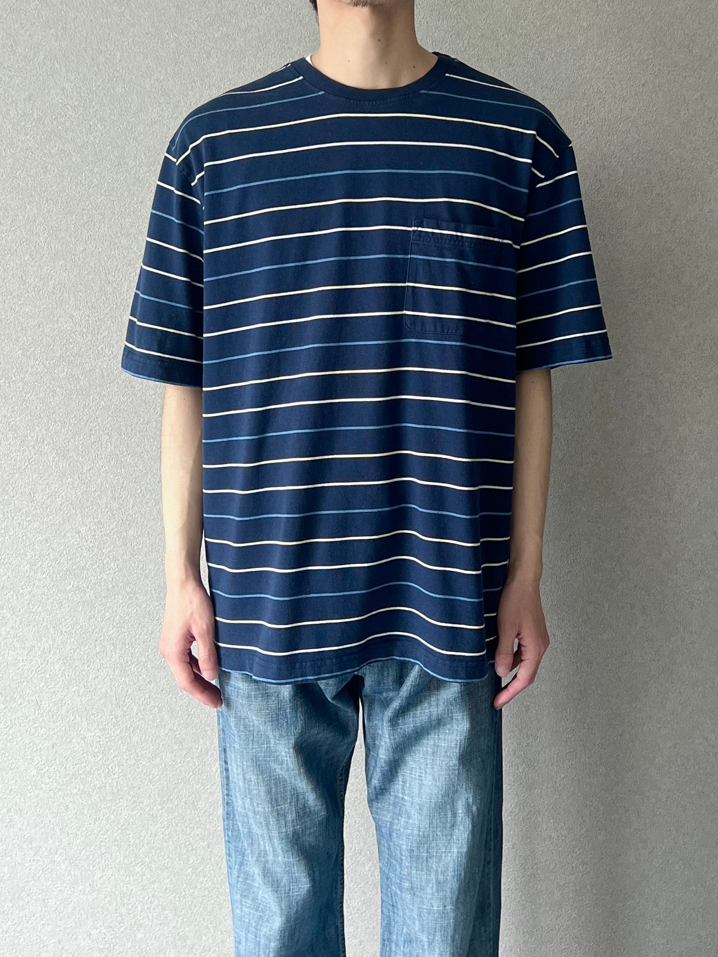 00's UNKNOWN border t-shirt