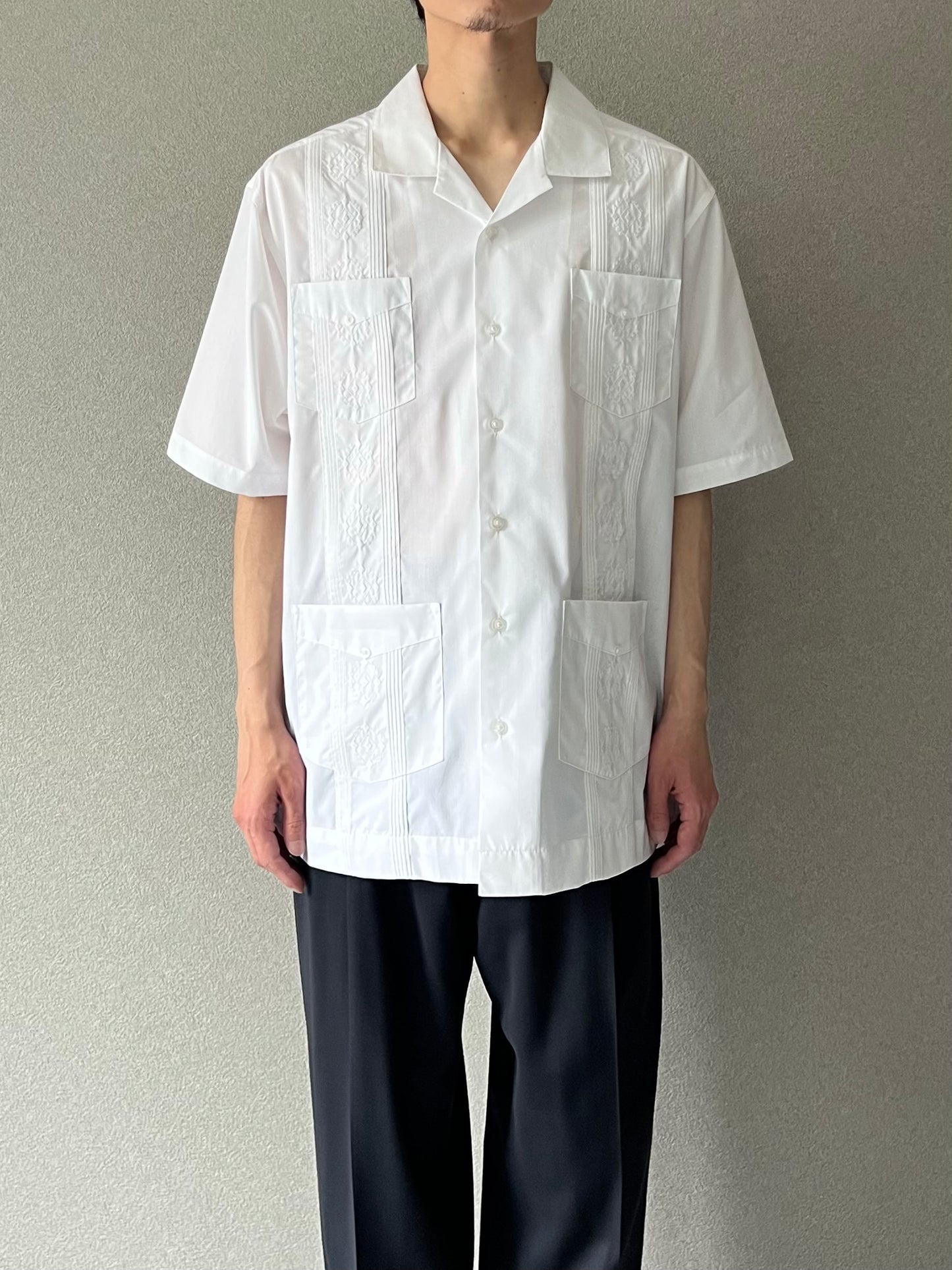 00's CUBAVERA guayabera shirt