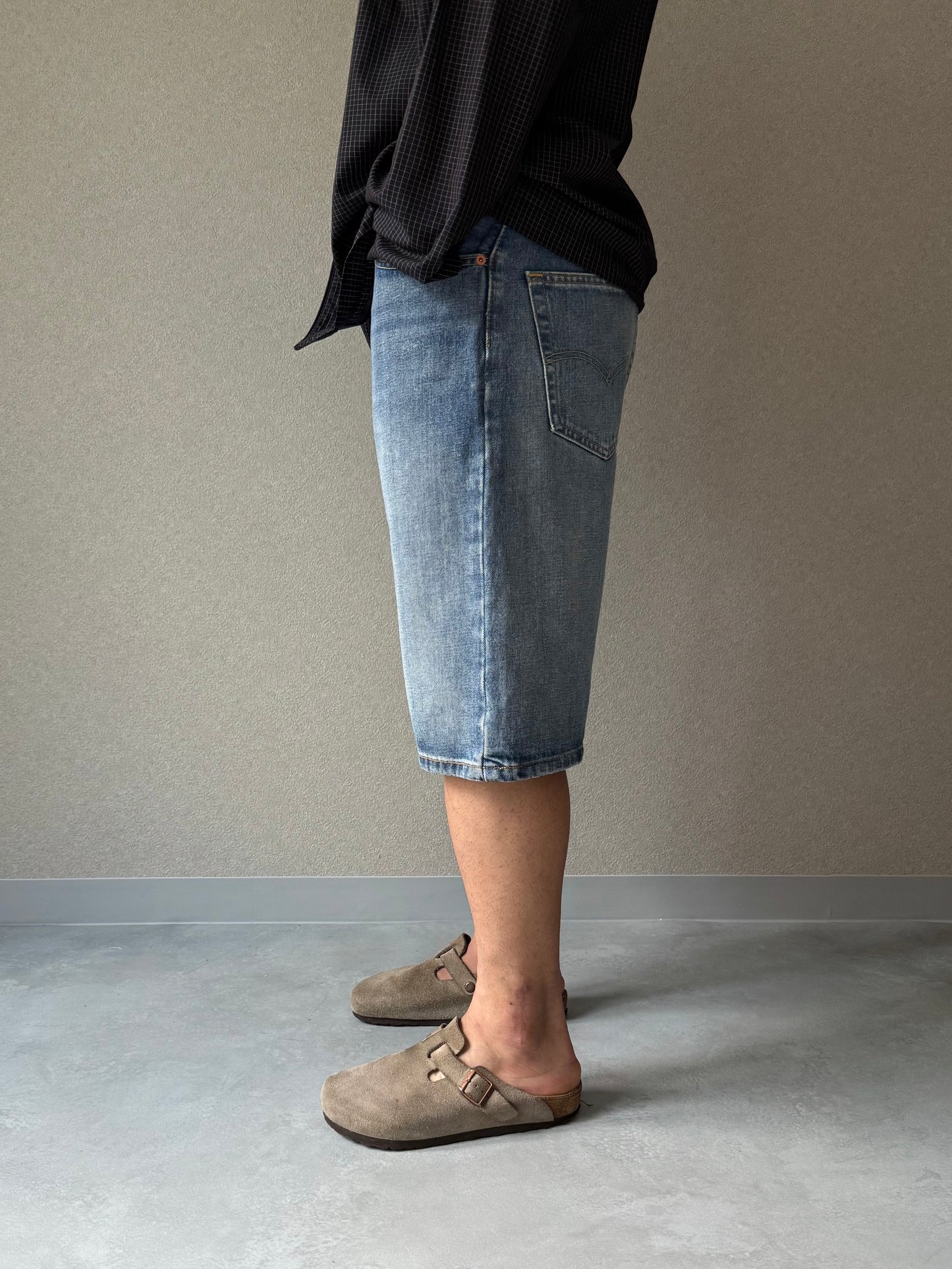 00's Levi's 569 denim shorts
