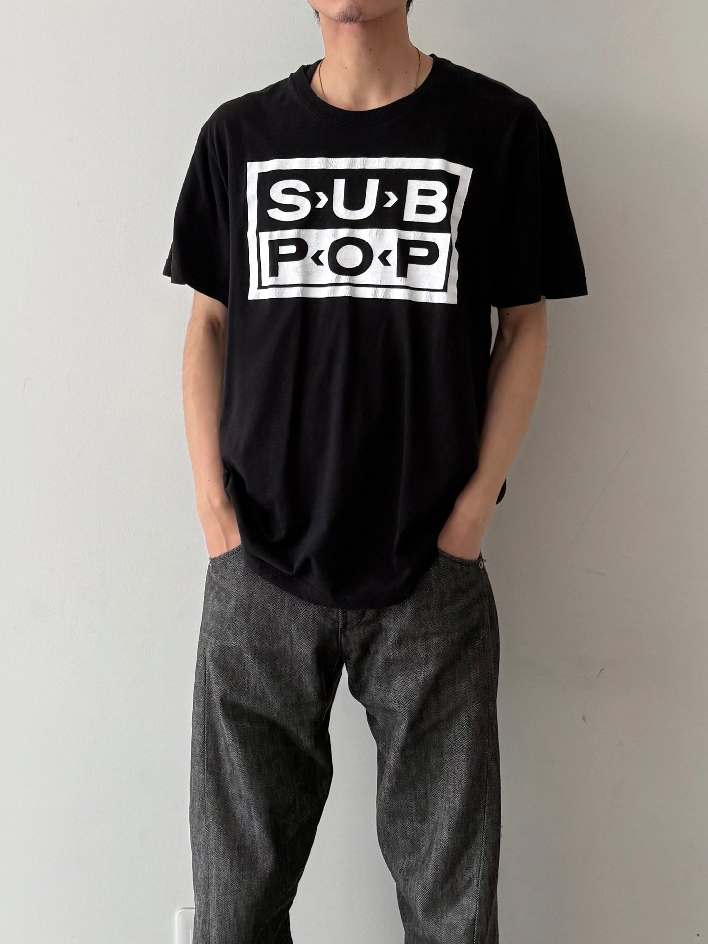 00's SUB POP music t-shirt