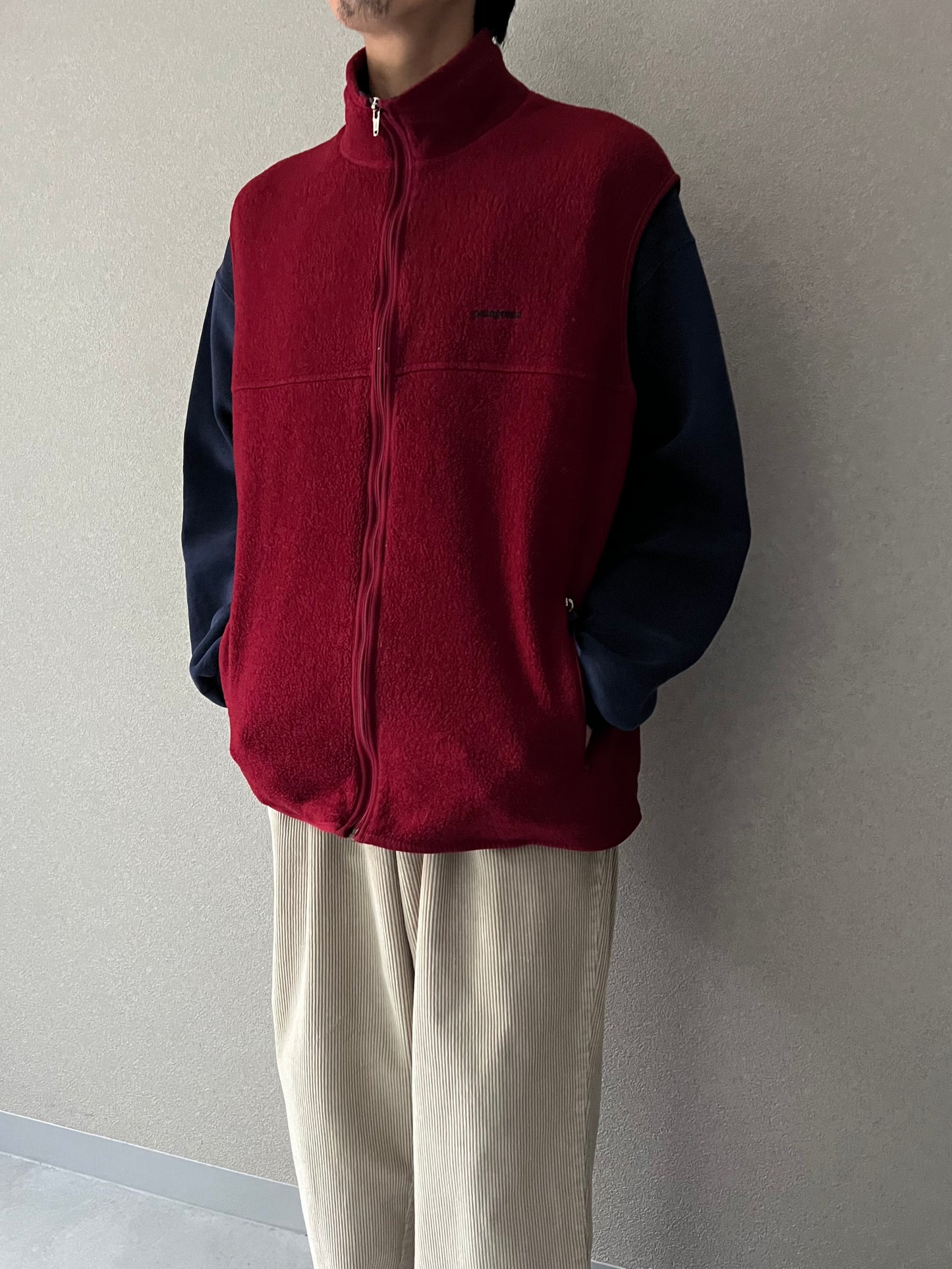 90's〜 patagonia fleece vest "Made in CANADA"