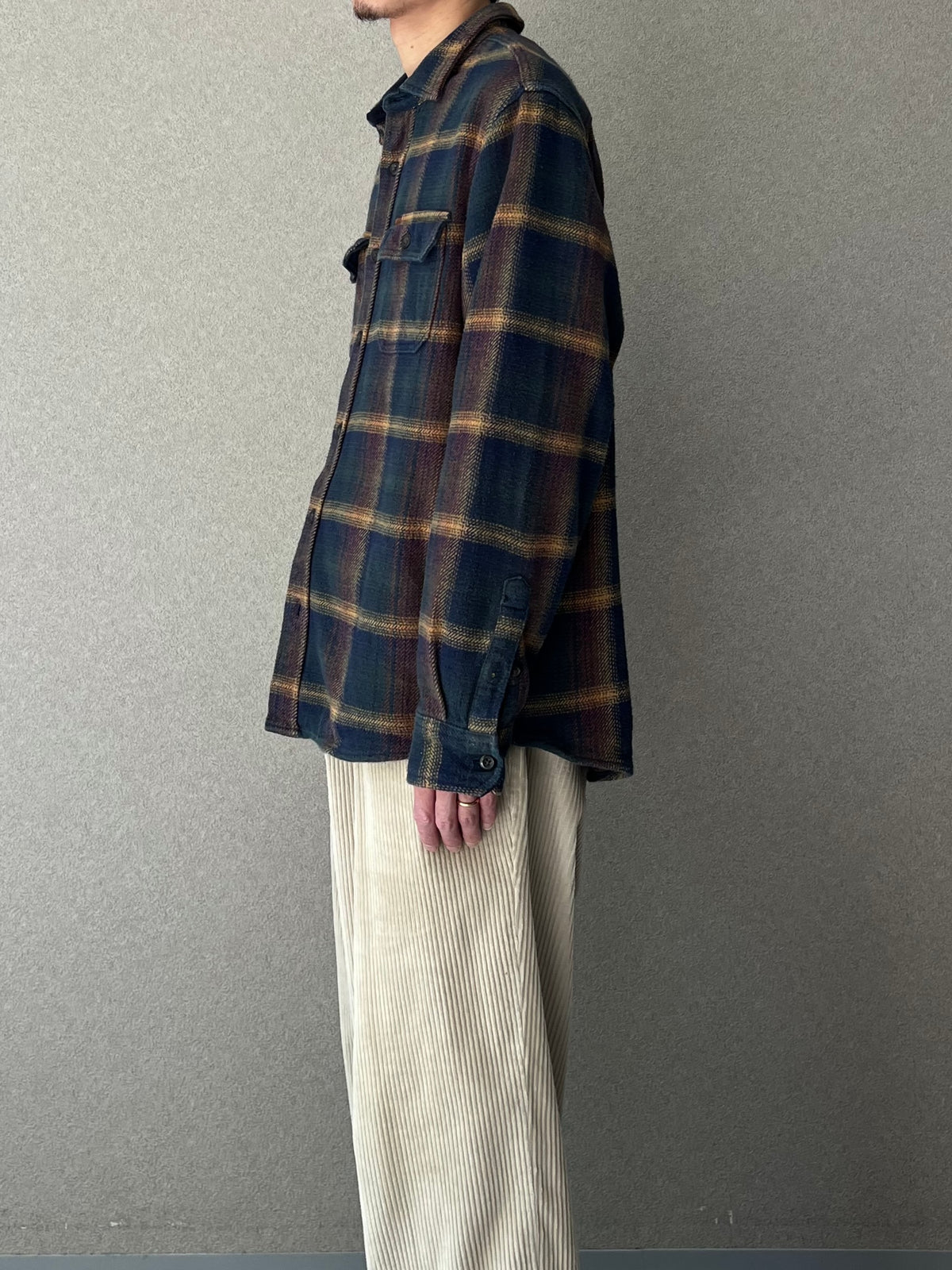 00's ORVIS flannel shirt