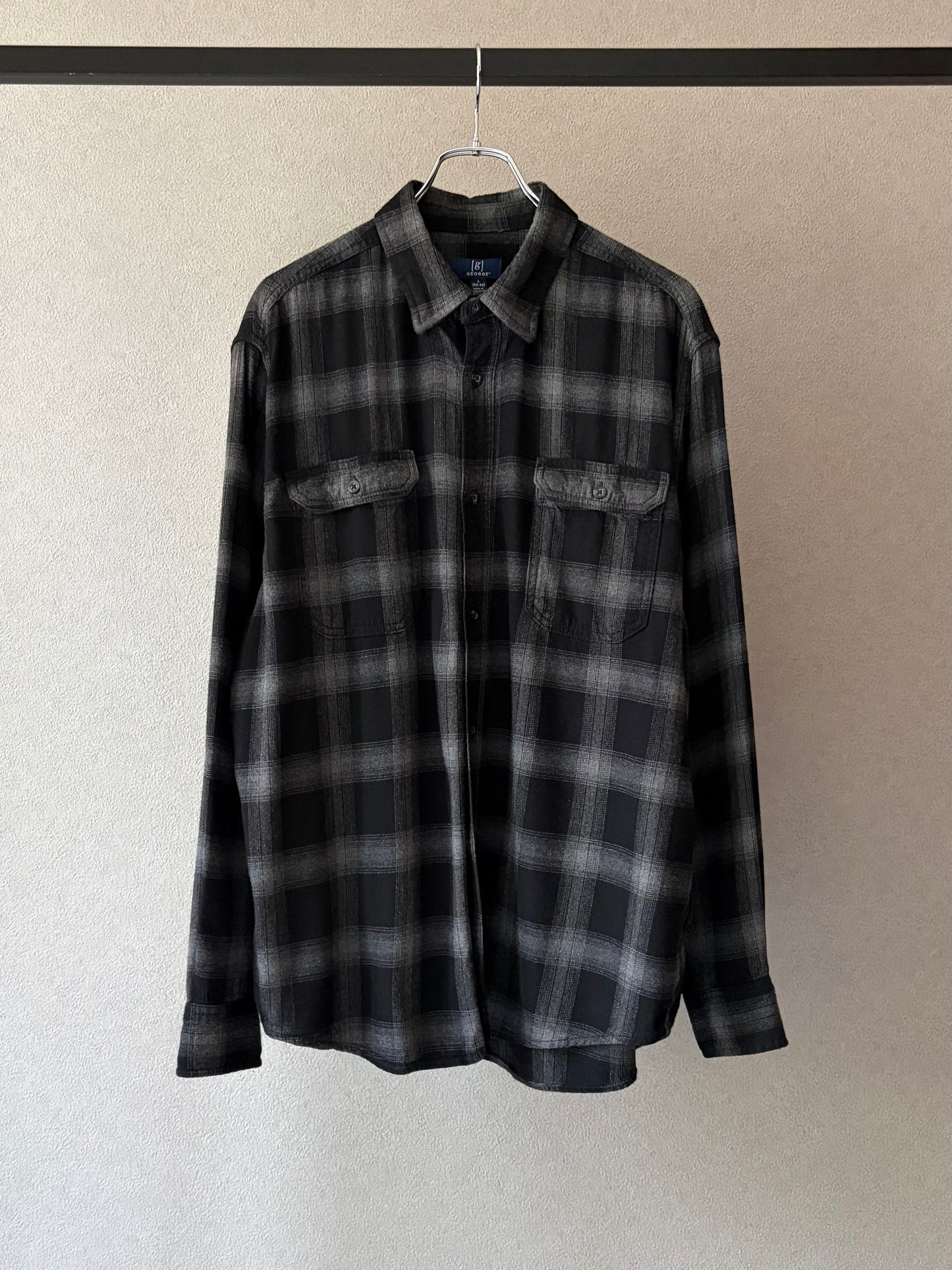 10's GEORGE light flannel shirt