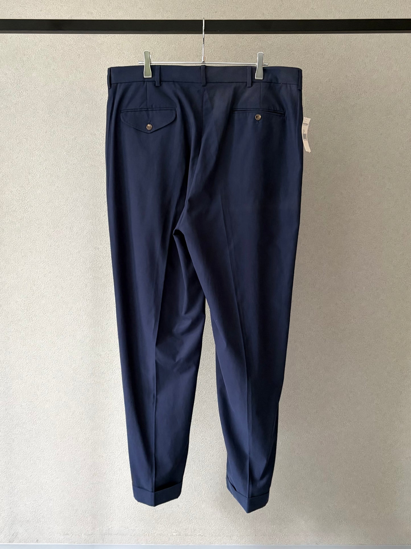 90's POLO GOLF silk×cotton slacks "DEAD STOCK"