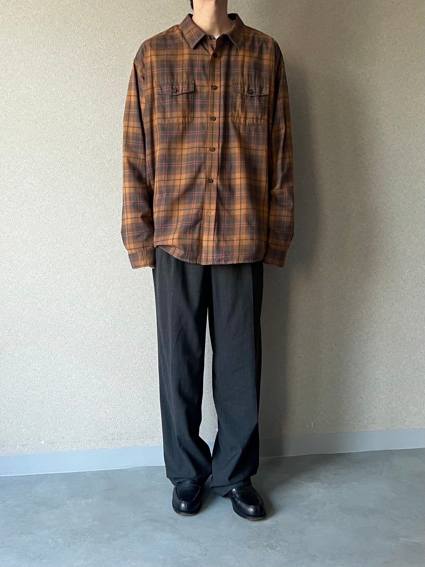 00's patagonia flannel shirt